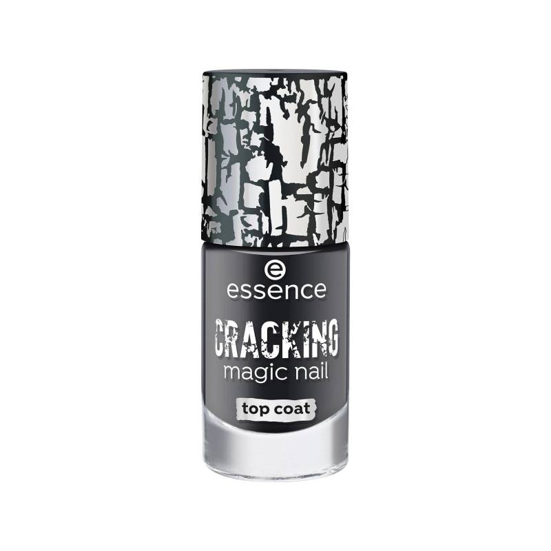 Cracking Magic Nail Top Coat 01 Damen Black 8ml von essence