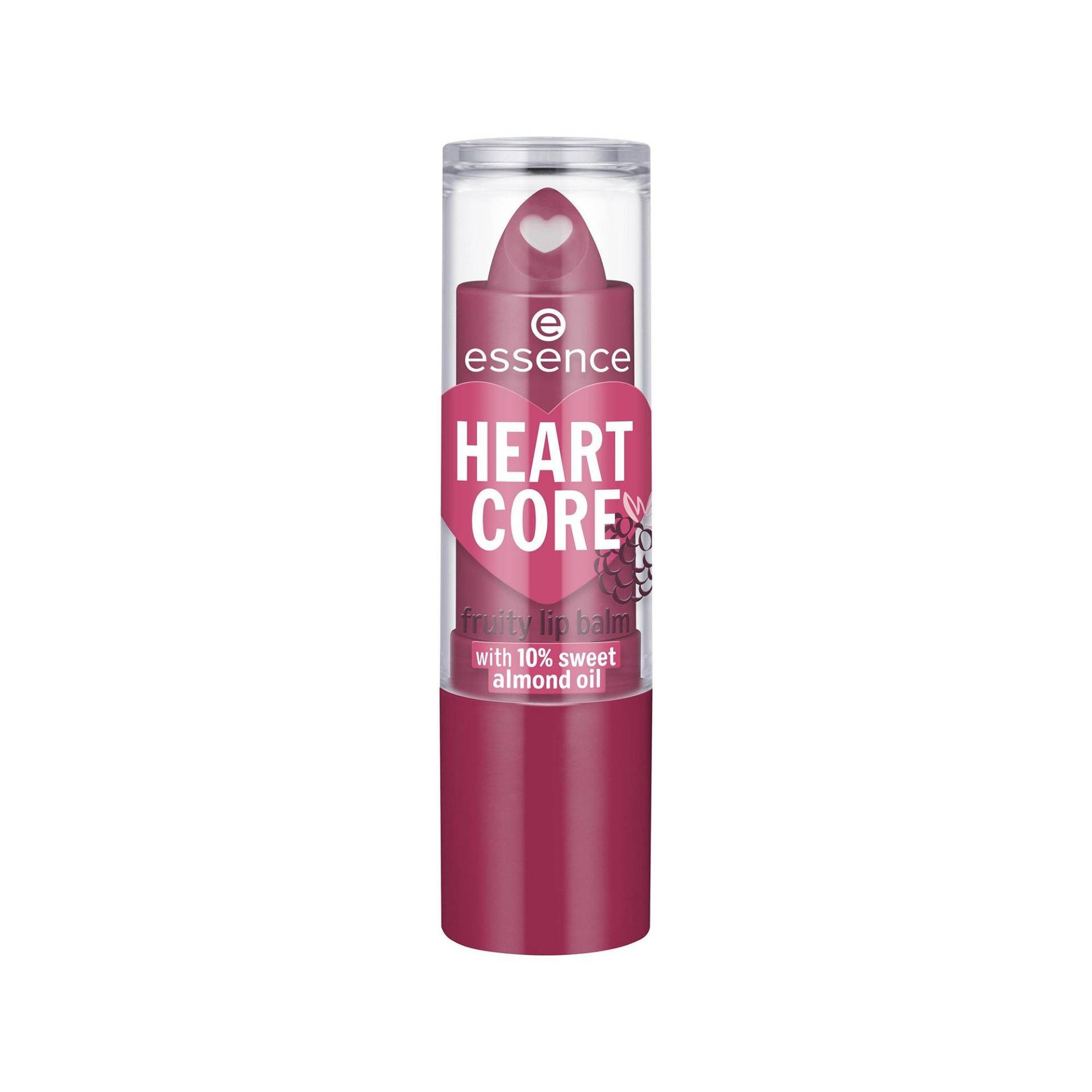 Heart Core Fruity Lip Balm Damen Bold Blackberry 3g von essence