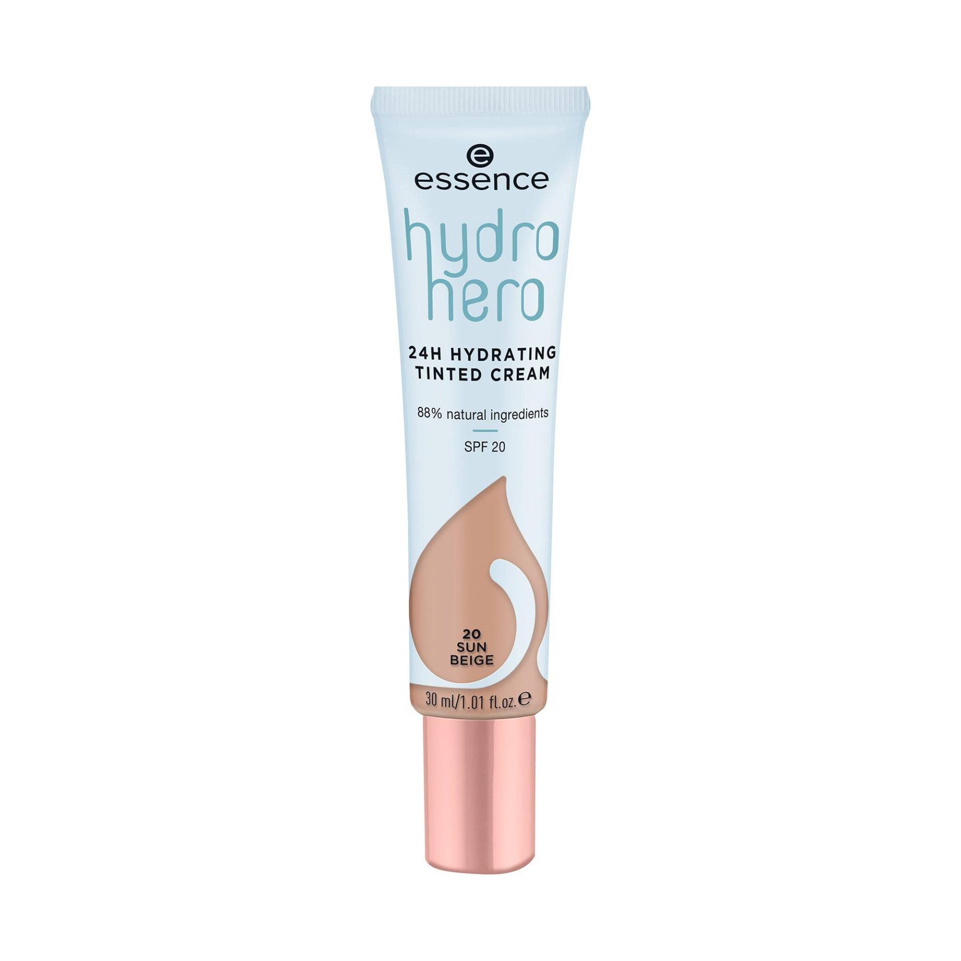 Hydro Hero 24h Hydrating Tinted Cream Damen Sun Beige 30ml von essence