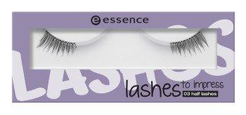 Lashes To Impress 03 Halber Wimpernbogen Damen Schwarz 1ml von essence