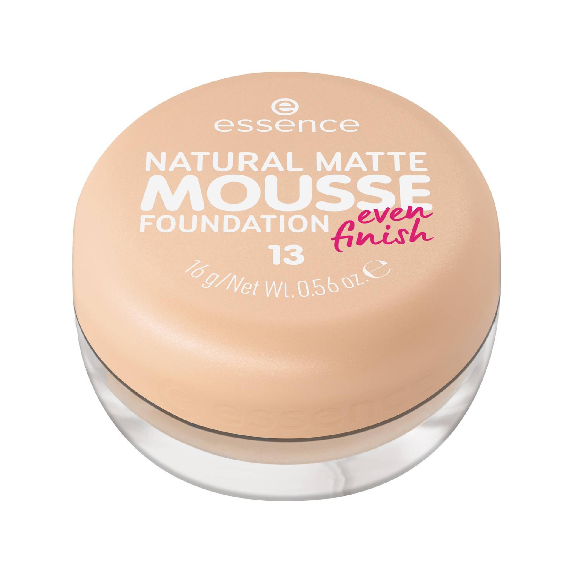 Natural Matte Mousse Foundation Damen  16g von essence