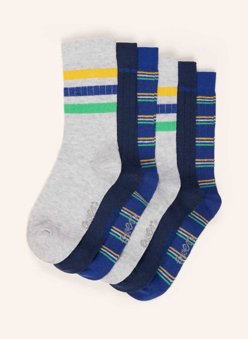 Ewers Collection 4er-Pack Socken blau von ewers COLLECTION