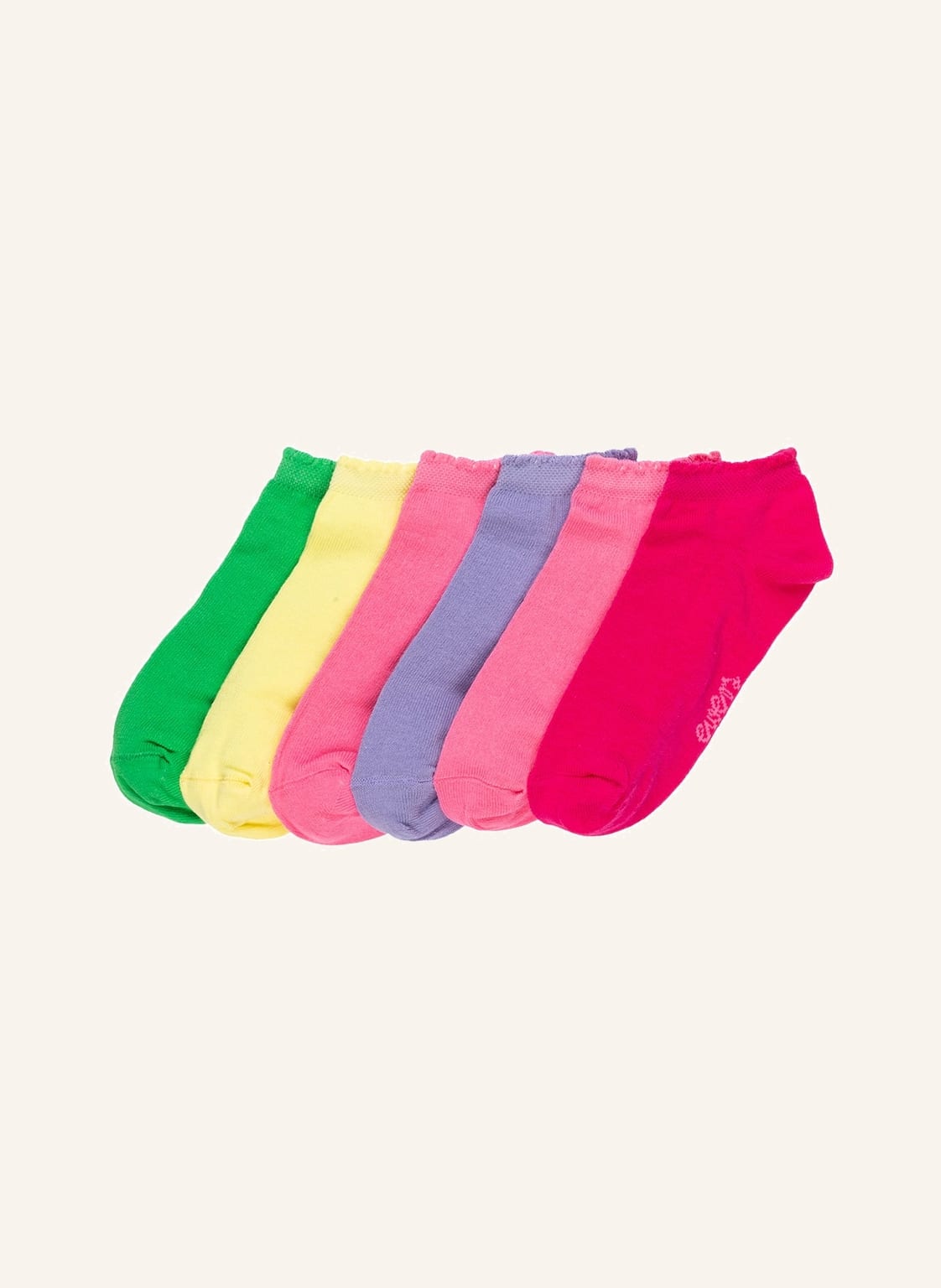 Ewers Collection 6er-Pack Sneakersocken pink von ewers COLLECTION