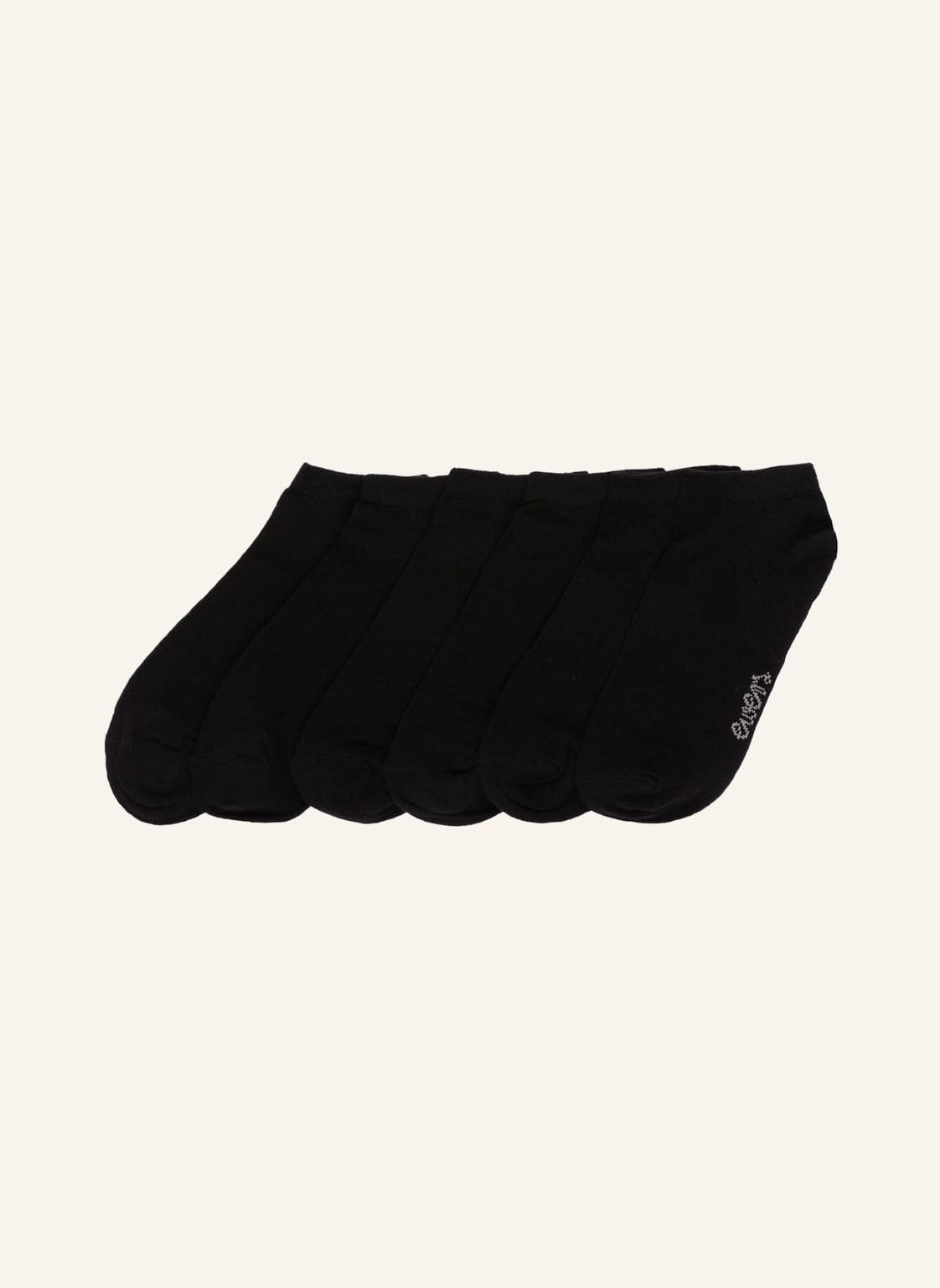 Ewers Collection 6er-Pack Sneakersocken schwarz von ewers COLLECTION
