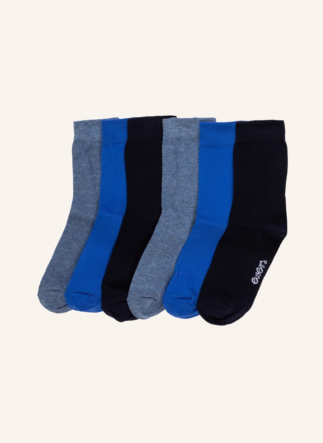 Ewers Collection 6er-Pack Socken blau von ewers COLLECTION