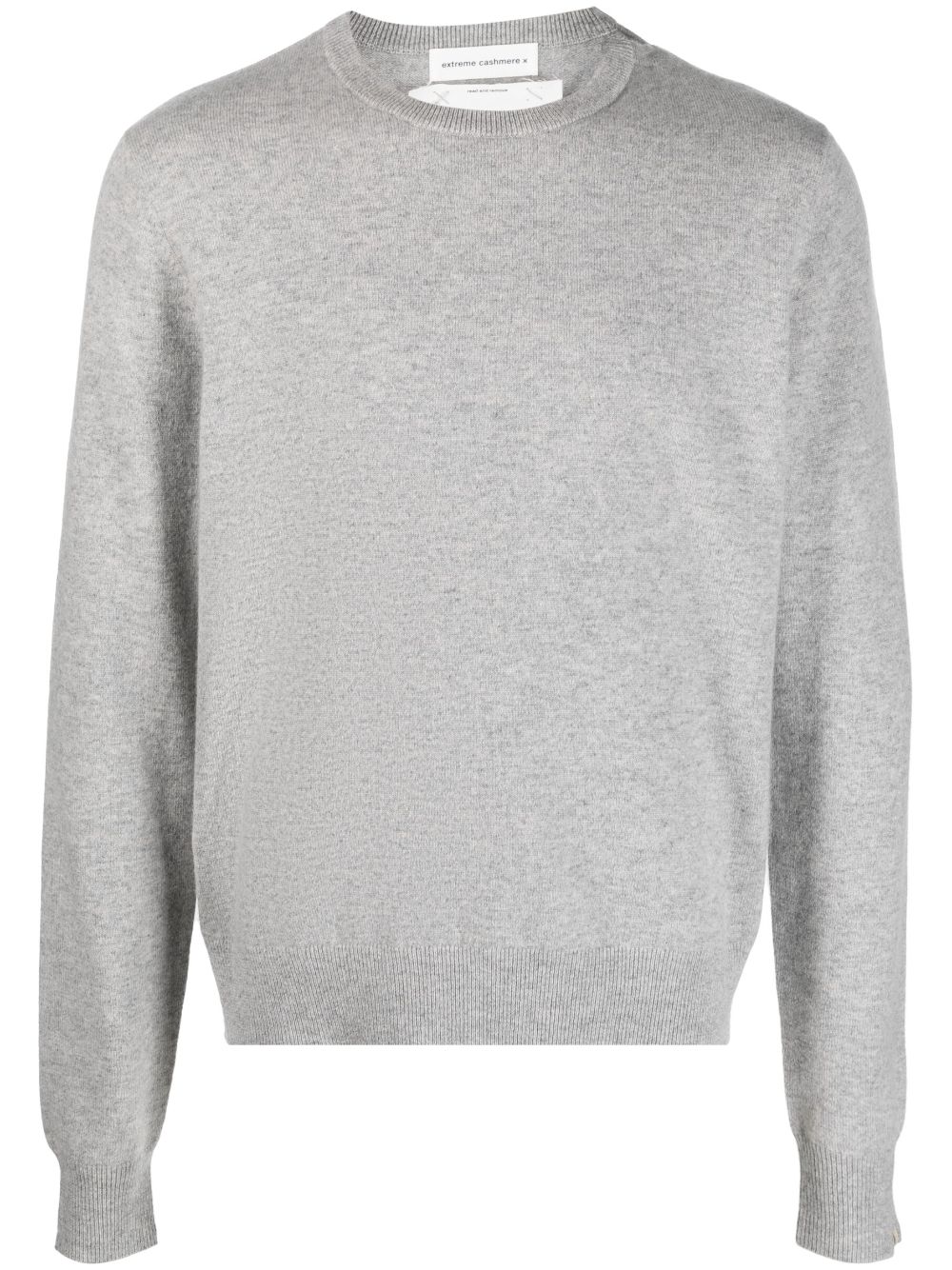 extreme cashmere n36 long-sleeved knitted jumper - Grey von extreme cashmere