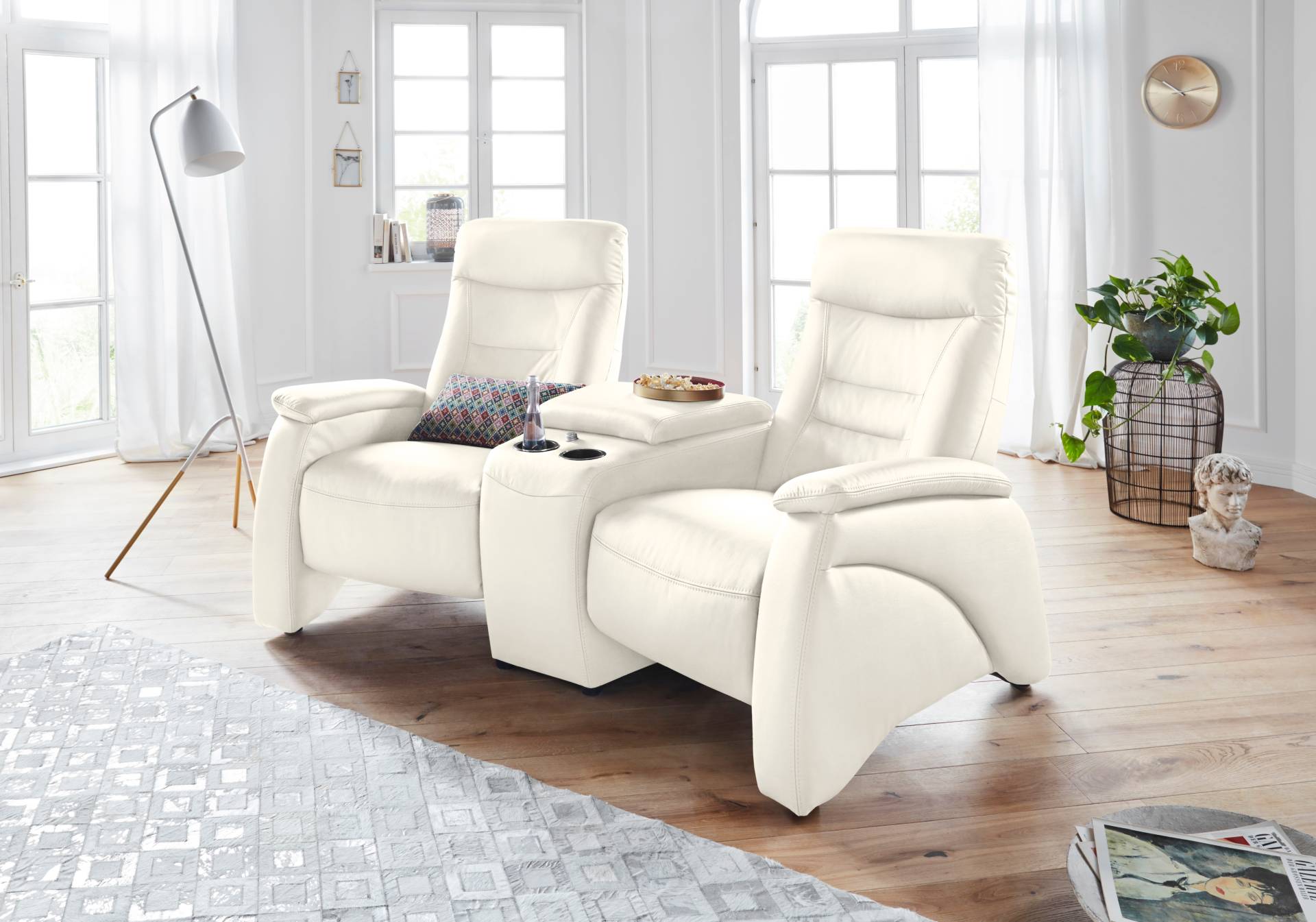 exxpo - sofa fashion 2,5-Sitzer »Ascoli, Kinosofa mit hohem Sitzkomfort, bequeme Armlehnen«, inkl. Relaxfunktion, mit Ablage und Staufach, hohe Rückenlehne exxpo - sofa fashion 2,5-Sitzer »Ascoli, Kinosofa mit hohem Sitzkomfort, bequeme Armlehnen«, inkl. Relaxfunktion, mit Ablage und Staufach, hohe Rückenlehne von exxpo - sofa fashion