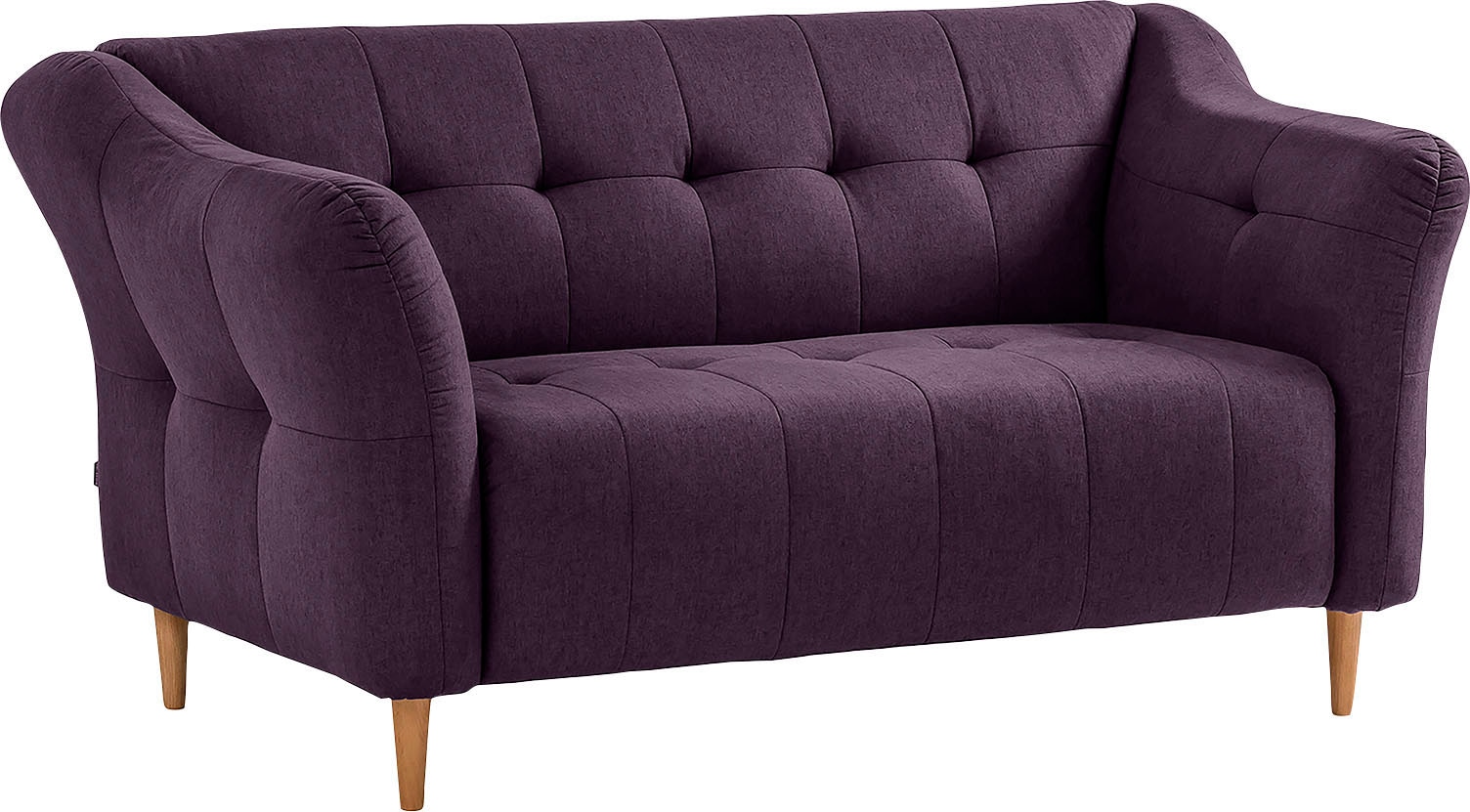 exxpo - sofa fashion 2-Sitzer »Soraya«, mit Holzfüssen, frei im Raum stellbar von exxpo - sofa fashion