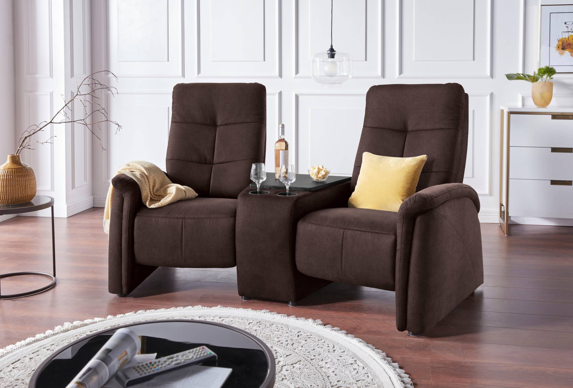 exxpo - sofa fashion 2-Sitzer »Tivoli, Kinosofa mit Relaxfunktion, mit Ablagetisch und Stauraum«, bequem und komfortabel exxpo - sofa fashion 2-Sitzer »Tivoli, Kinosofa mit Relaxfunktion, mit Ablagetisch und Stauraum«, bequem und komfortabel von exxpo - sofa fashion