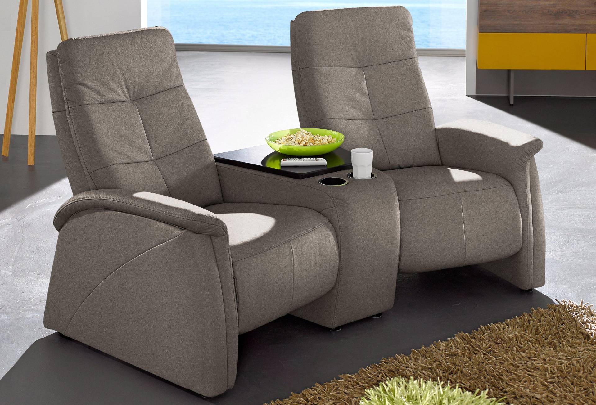 exxpo - sofa fashion 2-Sitzer »Tivoli, Kinosofa, bequem,«, mit Relaxfunktion, integrierter Tischablage und Stauraumfach exxpo - sofa fashion 2-Sitzer »Tivoli, Kinosofa, bequem,«, mit Relaxfunktion, integrierter Tischablage und Stauraumfach von exxpo - sofa fashion