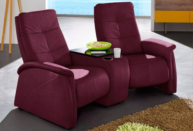 exxpo - sofa fashion 2-Sitzer »Tivoli, Kinosofa, bequem,«, mit Relaxfunktion, integrierter Tischablage und Stauraumfach von exxpo - sofa fashion