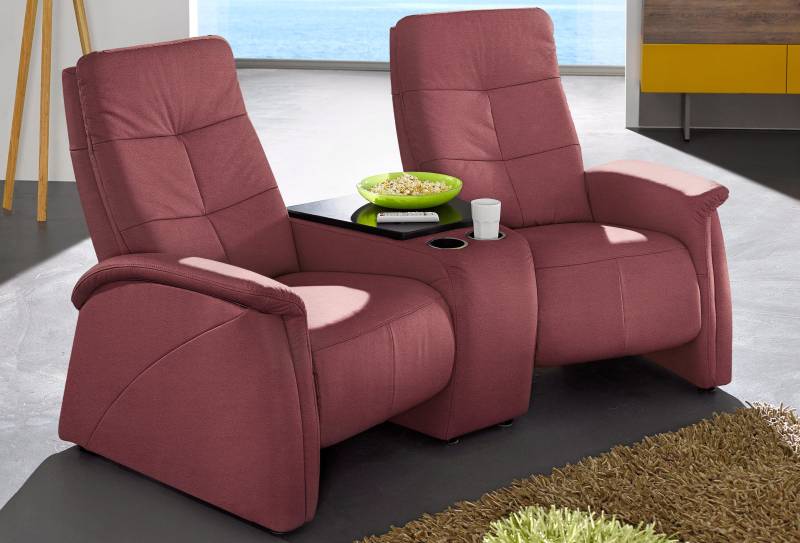 exxpo - sofa fashion 2-Sitzer »Tivoli, Kinosofa, bequem,«, mit Relaxfunktion, integrierter Tischablage und Stauraumfach von exxpo - sofa fashion