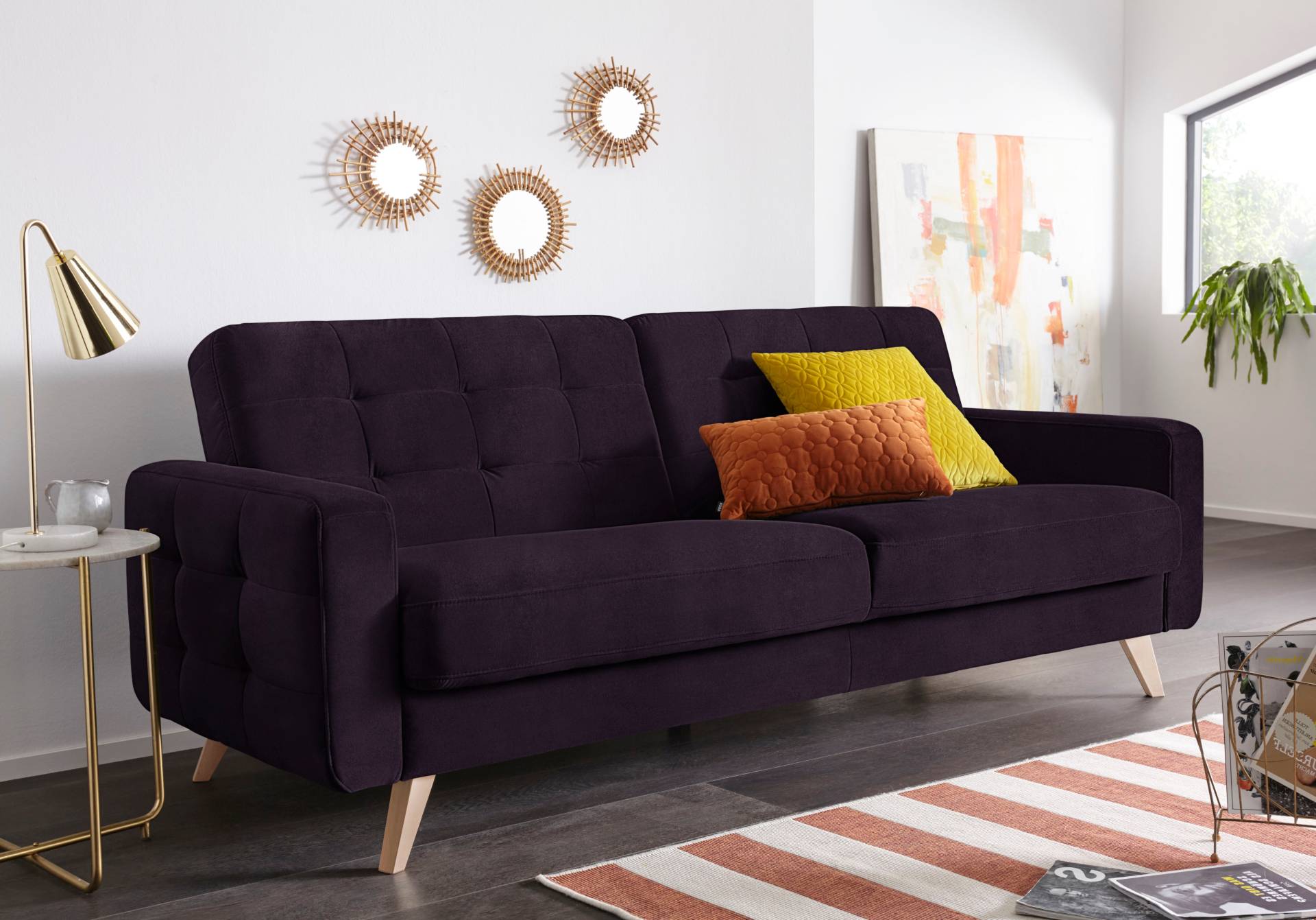 exxpo - sofa fashion 3-Sitzer »Nappa, kompakt und komfortabel, bequem, zeitloses Design, L-Form«, tolle Detailverarbeitung exxpo - sofa fashion 3-Sitzer »Nappa, kompakt und komfortabel, bequem, zeitloses Design, L-Form«, tolle Detailverarbeitung von exxpo - sofa fashion
