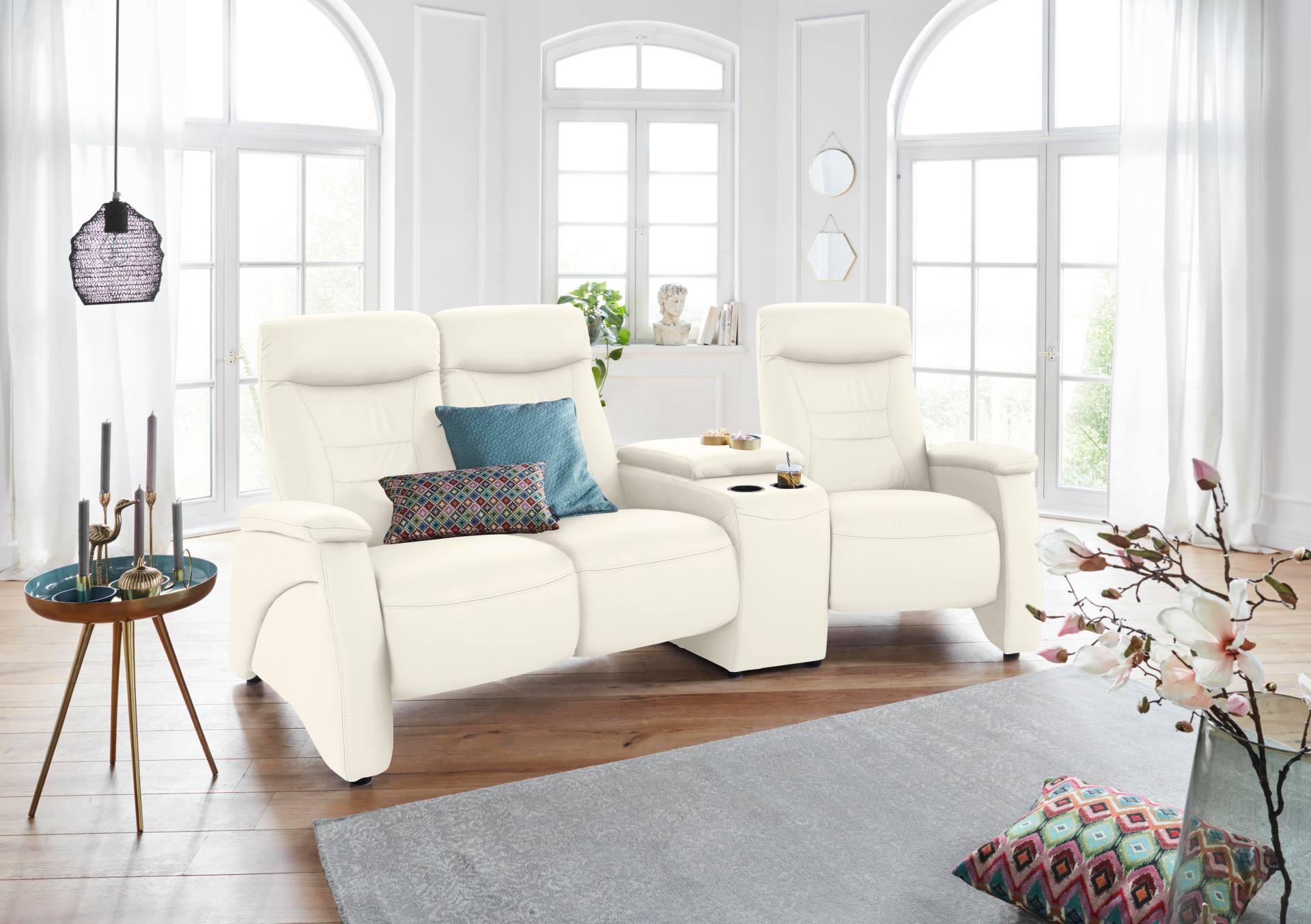 exxpo - sofa fashion 3-Sitzer »Ascoli, Kinosofa mit hohem Sitzkomfort, bequeme Armlehnen«, inkl. Relaxfunktion, Ablage und Staufach, hohe Rückenlehne exxpo - sofa fashion 3-Sitzer »Ascoli, Kinosofa mit hohem Sitzkomfort, bequeme Armlehnen«, inkl. Relaxfunktion, Ablage und Staufach, hohe Rückenlehne von exxpo - sofa fashion