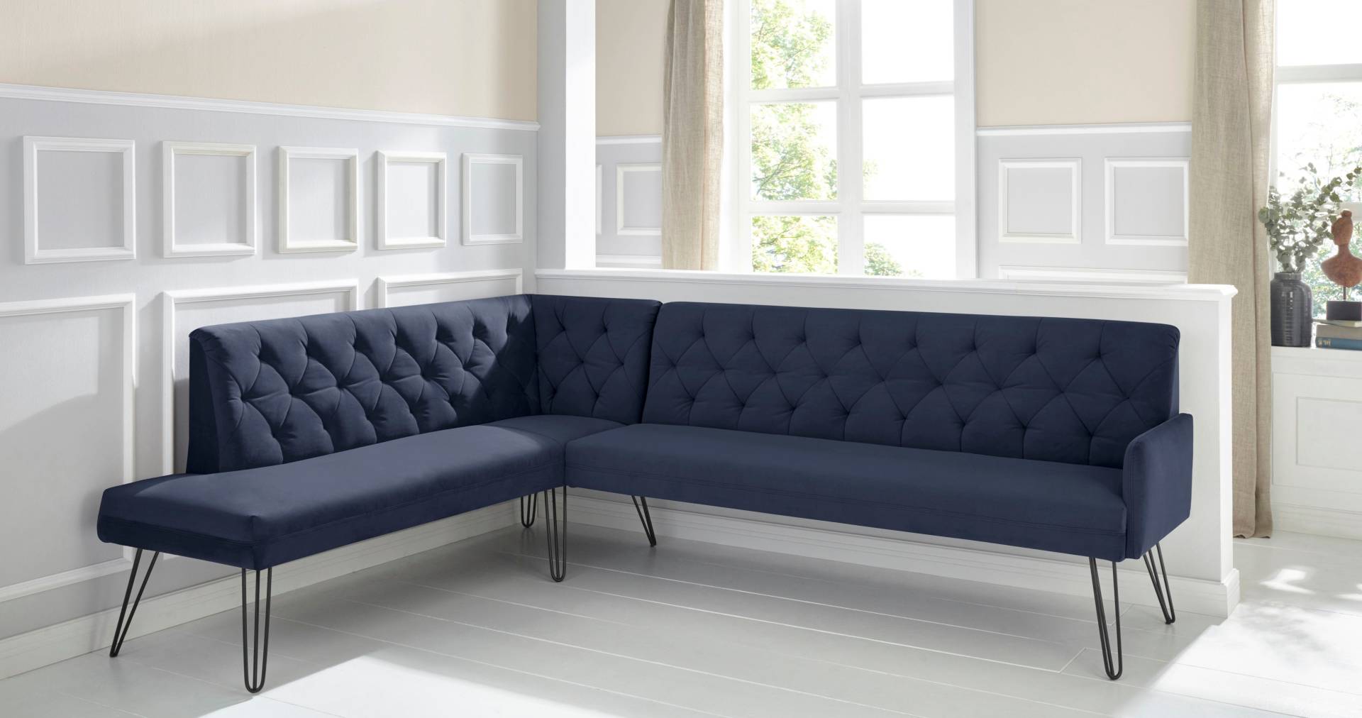 exxpo - sofa fashion Eckbank »Doppio«, Frei im Raum stellbar von exxpo - sofa fashion