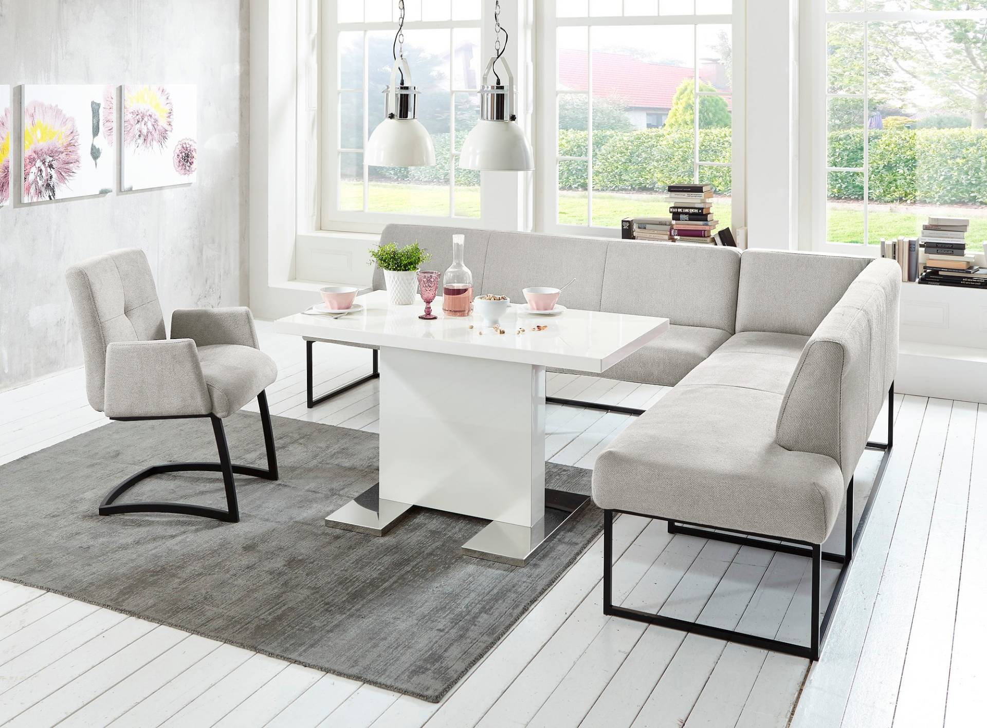 exxpo - sofa fashion Eckbank »Affogato, hoher Sitzkomfort, bequem«, Frei im Raum stellbar exxpo - sofa fashion Eckbank »Affogato, hoher Sitzkomfort, bequem«, Frei im Raum stellbar von exxpo - sofa fashion