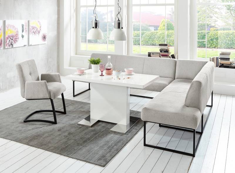 exxpo - sofa fashion Eckbank »Affogato, hoher Sitzkomfort, bequem«, Frei im Raum stellbar von exxpo - sofa fashion
