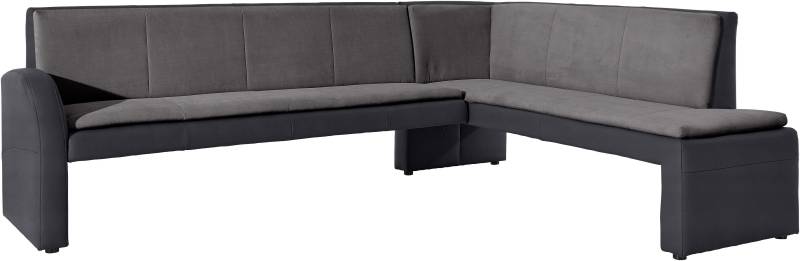 exxpo - sofa fashion Eckbank »Cortado, elegant und modern mit hohem Sitzkomfort«, hohe Bodenfreiheit, schöne Detailverarbeitung, wahlweise Lederbezug von exxpo - sofa fashion