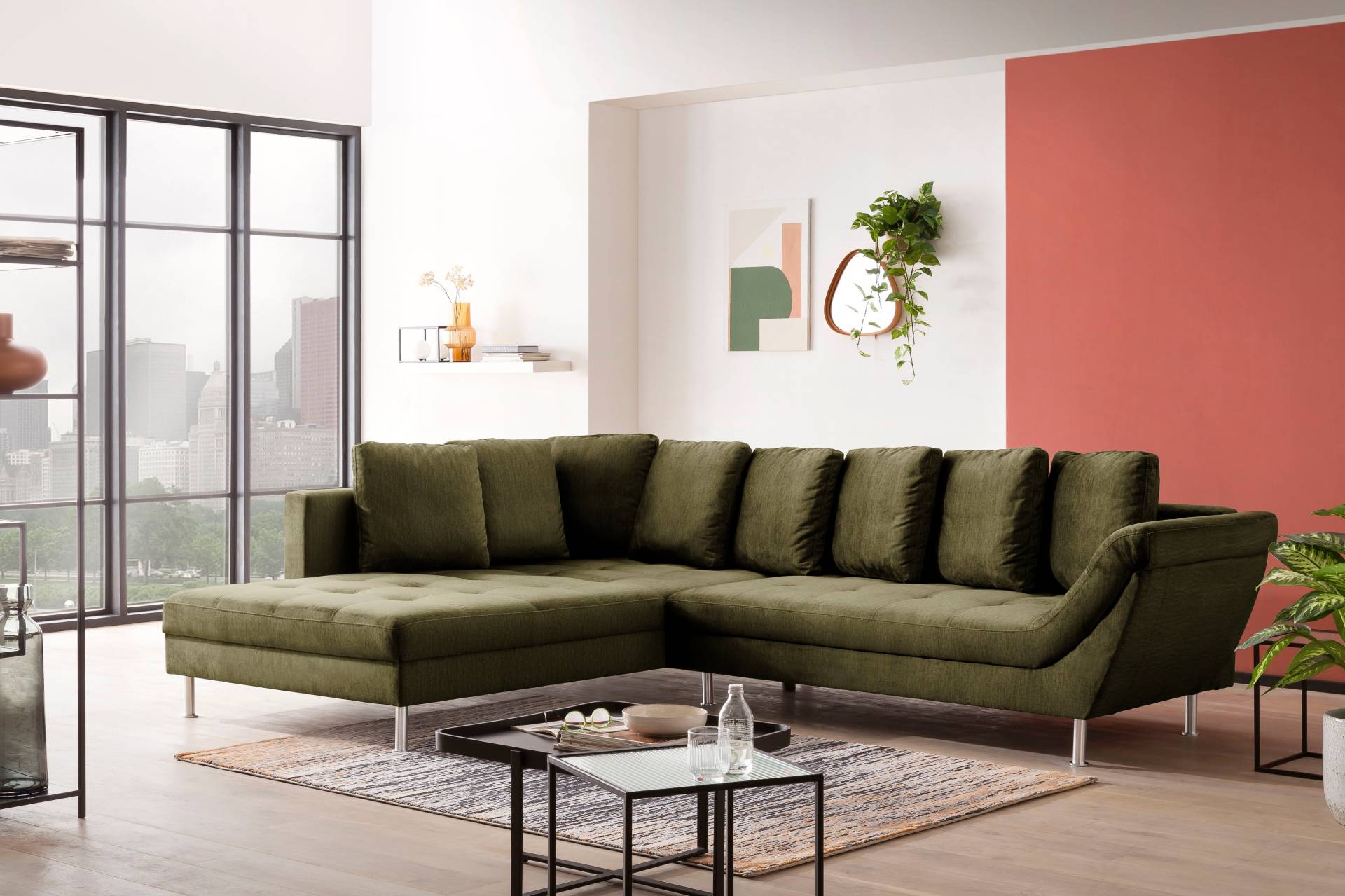 exxpo - sofa fashion Ecksofa »Laconi, L-Form« von exxpo - sofa fashion