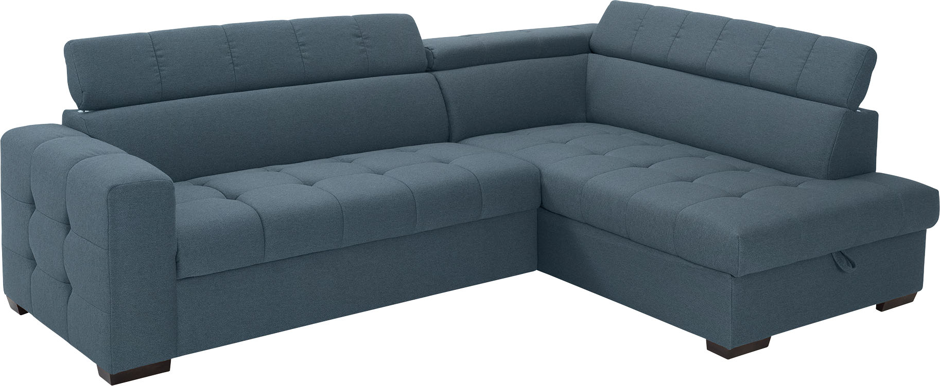 exxpo - sofa fashion Ecksofa »Otusso, L-Form«, Steppung im Sitzbereich, wahlw. mit Bettfunktion u. Bettkasten von exxpo - sofa fashion