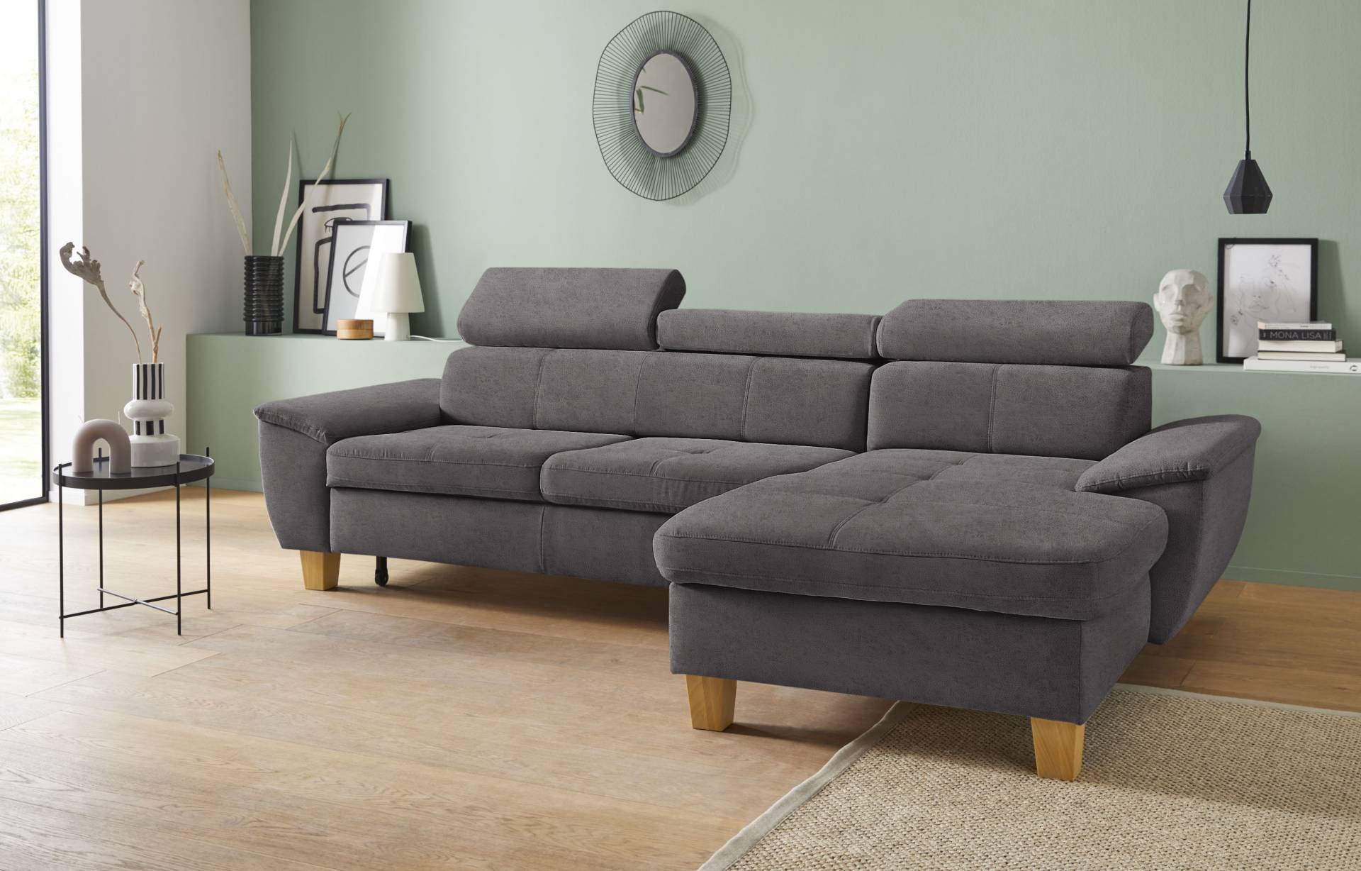 exxpo - sofa fashion Ecksofa »Enya, aufwendige Detailverarbeitung, hoher Sitzkomfort, bequem, L-Form«, inkl. Kopfteilverstellung, wahlweise mit Bettfunktion und Bettkasten exxpo - sofa fashion Ecksofa »Enya, aufwendige Detailverarbeitung, hoher Sitzkomfort, bequem, L-Form«, inkl. Kopfteilverstellung, wahlweise mit Bettfunktion und Bettkasten von exxpo - sofa fashion