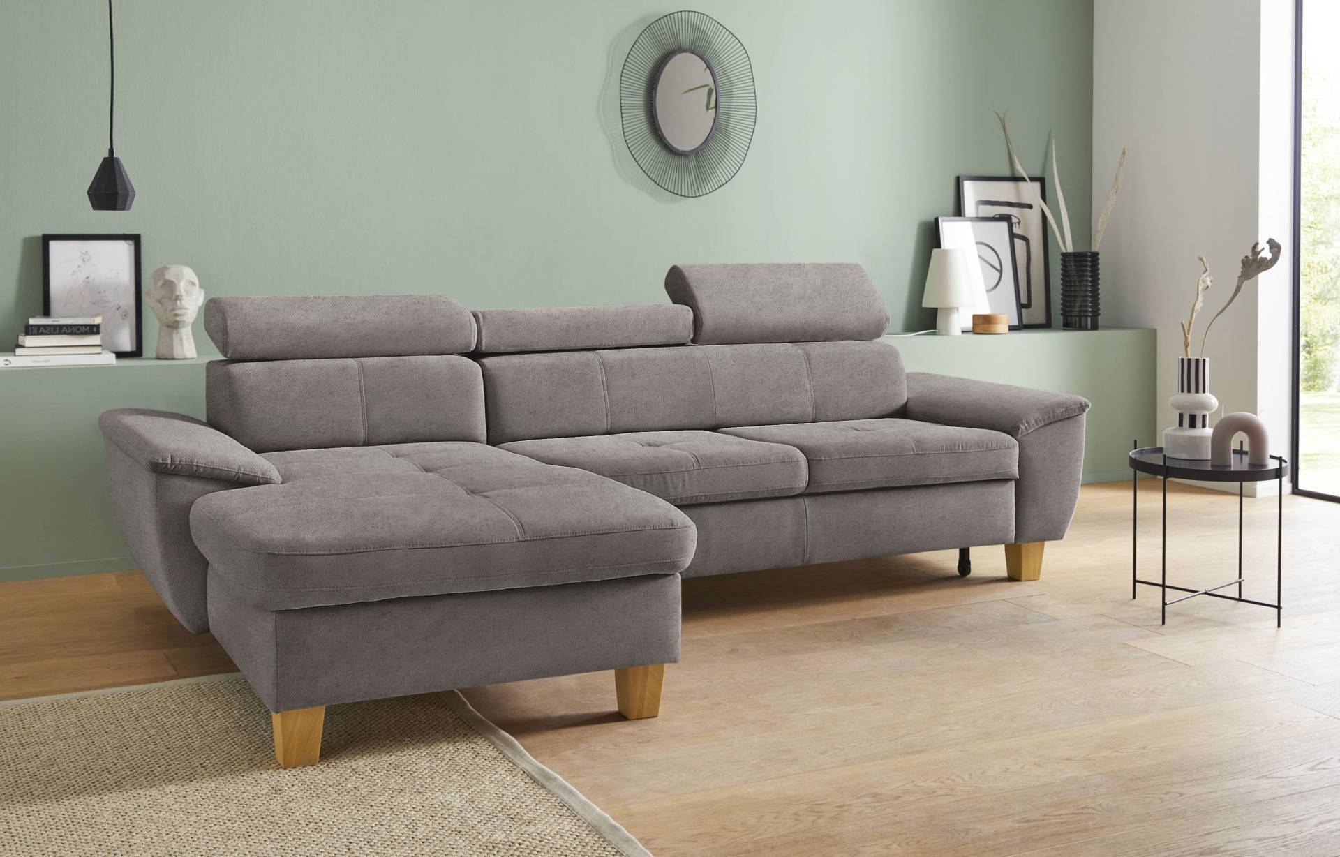 exxpo - sofa fashion Ecksofa »Enya, aufwendige Detailverarbeitung, hoher Sitzkomfort, bequem, L-Form«, inkl. Kopfteilverstellung, wahlweise mit Bettfunktion und Bettkasten exxpo - sofa fashion Ecksofa »Enya, aufwendige Detailverarbeitung, hoher Sitzkomfort, bequem, L-Form«, inkl. Kopfteilverstellung, wahlweise mit Bettfunktion und Bettkasten von exxpo - sofa fashion