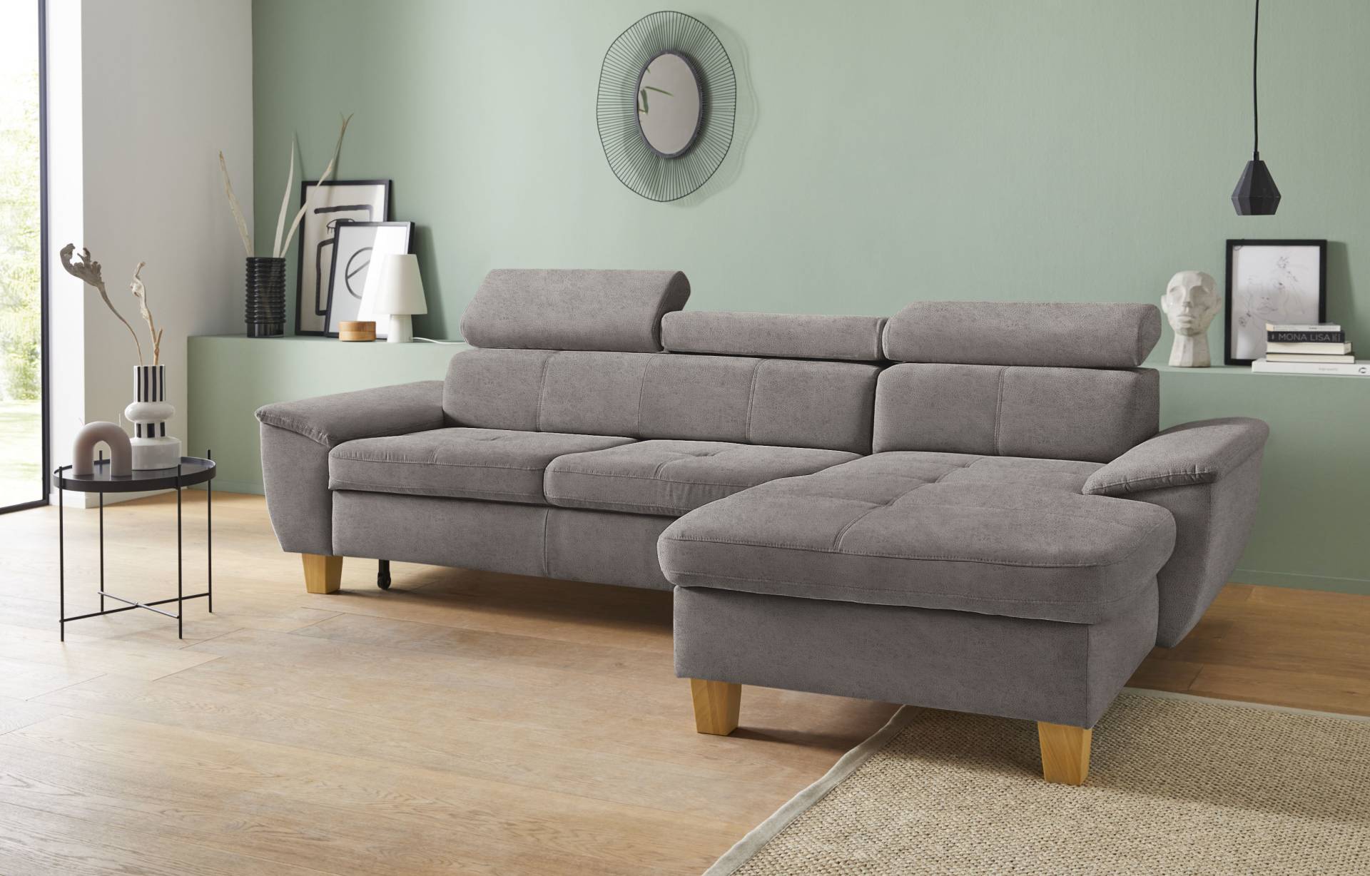 exxpo - sofa fashion Ecksofa »Enya, aufwendige Detailverarbeitung, hoher Sitzkomfort, bequem, L-Form«, inkl. Kopfteilverstellung, wahlweise mit Bettfunktion und Bettkasten exxpo - sofa fashion Ecksofa »Enya, aufwendige Detailverarbeitung, hoher Sitzkomfort, bequem, L-Form«, inkl. Kopfteilverstellung, wahlweise mit Bettfunktion und Bettkasten von exxpo - sofa fashion