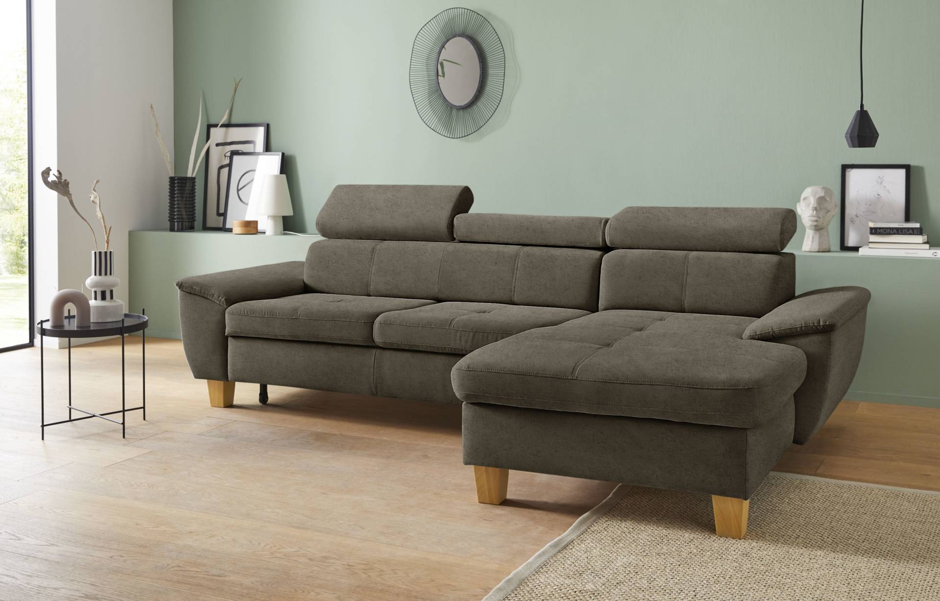 exxpo - sofa fashion Ecksofa »Enya, aufwendige Detailverarbeitung, hoher Sitzkomfort, bequem, L-Form«, inkl. Kopfteilverstellung, wahlweise mit Bettfunktion und Bettkasten exxpo - sofa fashion Ecksofa »Enya, aufwendige Detailverarbeitung, hoher Sitzkomfort, bequem, L-Form«, inkl. Kopfteilverstellung, wahlweise mit Bettfunktion und Bettkasten von exxpo - sofa fashion