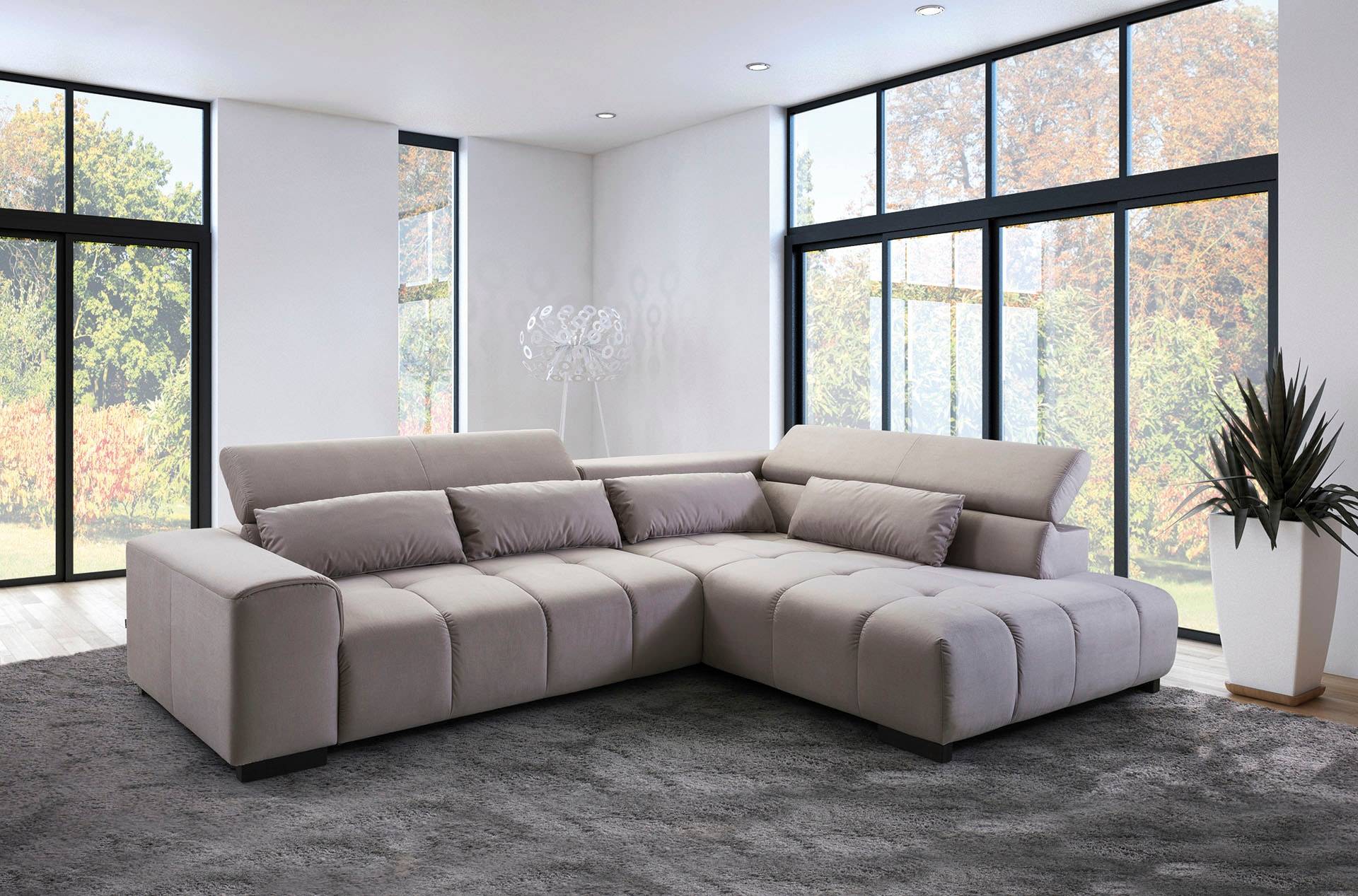 exxpo - sofa fashion Ecksofa »Positano, L-Form« von exxpo - sofa fashion