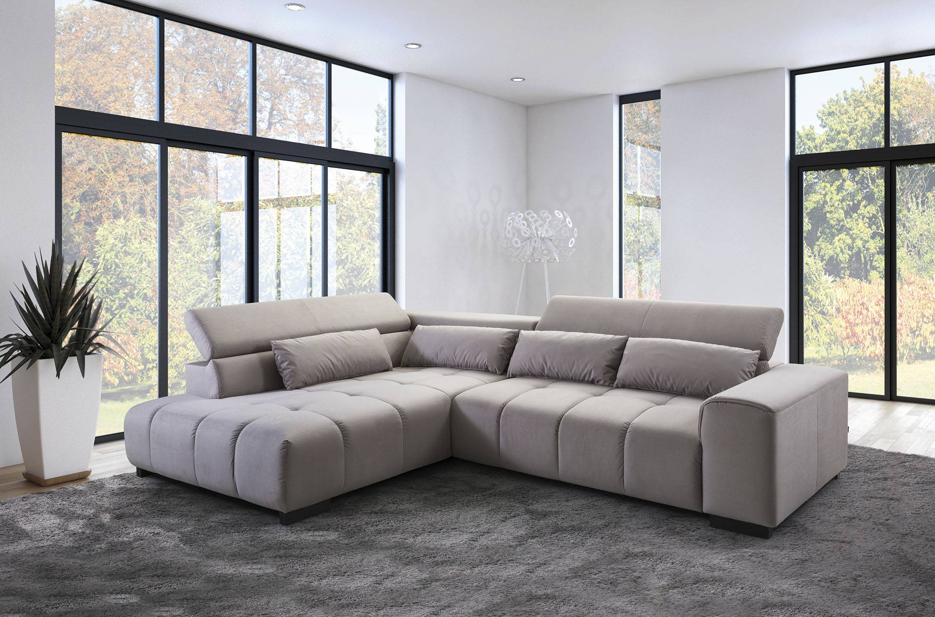 exxpo - sofa fashion Ecksofa »Positano, L-Form« von exxpo - sofa fashion