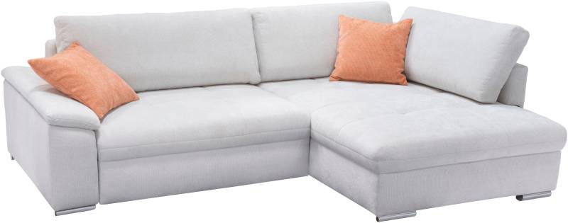 exxpo - sofa fashion Ecksofa »Casa Grande inkl. Bettfunktion, Bettkasten, OTTOs Choice, bequem«, L-Form, guter Sitzkomfort, griosse Liegefläche von exxpo - sofa fashion