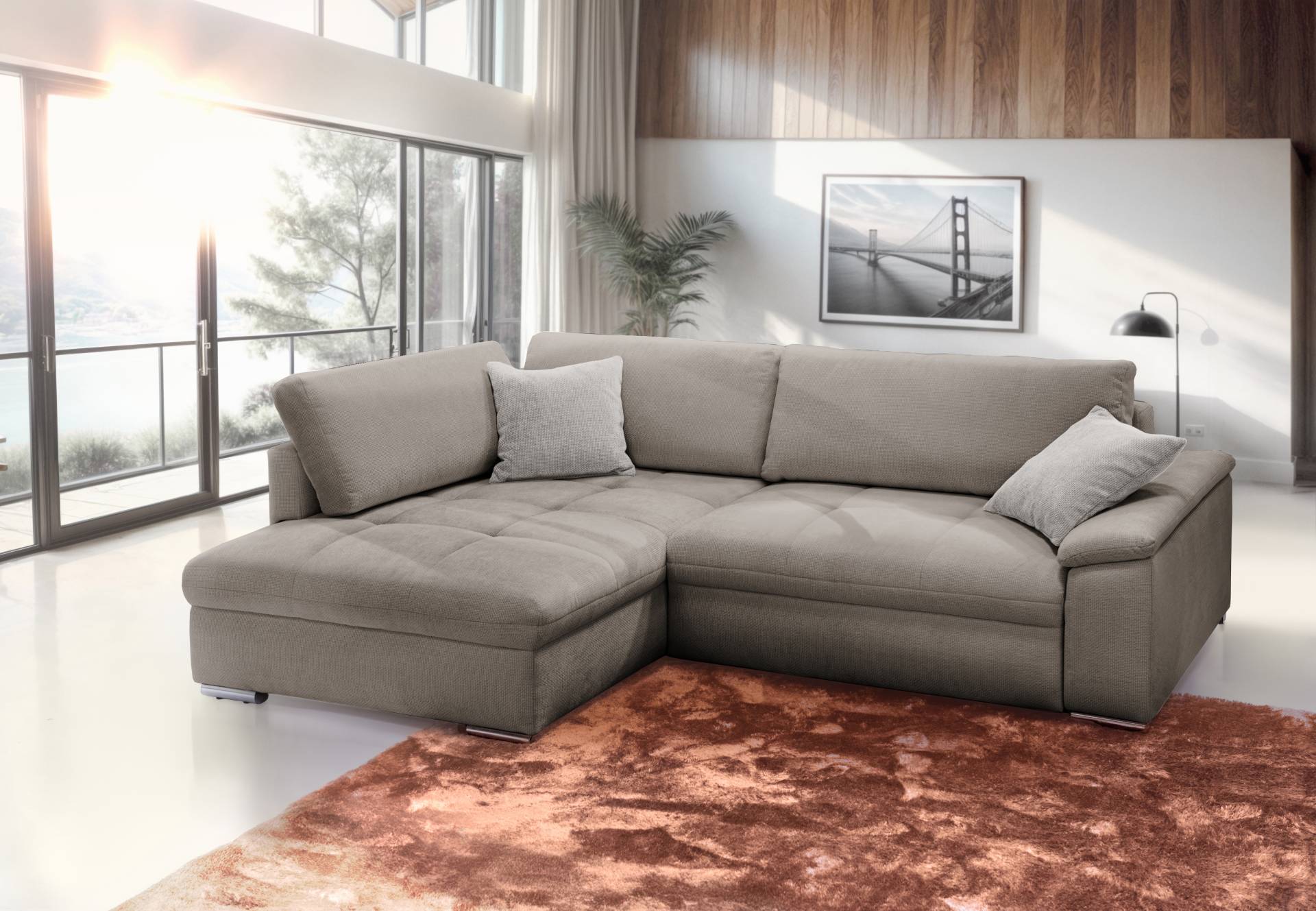 exxpo - sofa fashion Ecksofa »Casa Grande inkl. Bettfunktion, Bettkasten, OTTOs Choice, bequem«, L-Form, guter Sitzkomfort, grosse Liegefläche exxpo - sofa fashion Ecksofa »Casa Grande inkl. Bettfunktion, Bettkasten, OTTOs Choice, bequem«, L-Form, guter Sitzkomfort, grosse Liegefläche von exxpo - sofa fashion