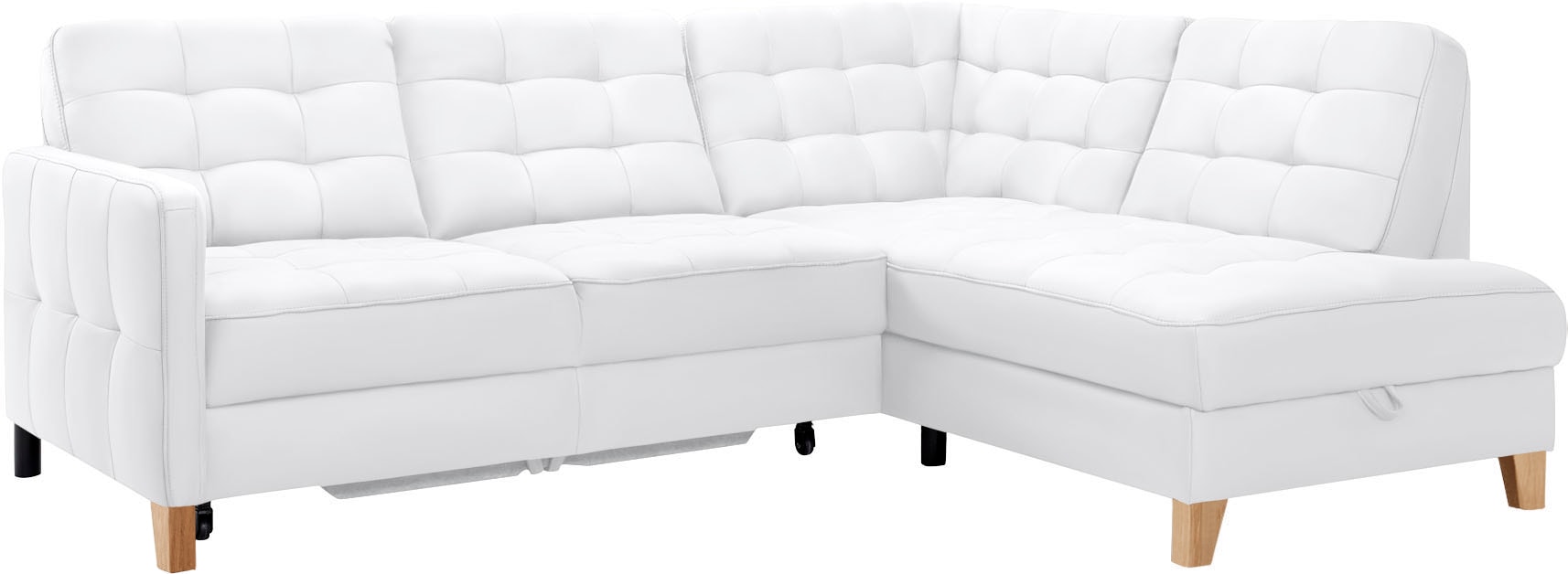 exxpo - sofa fashion Ecksofa »Elio, kompakt und komfortabel, bequem, zeitloses Design, L-Form«, wahlweise mit Bettfunktion und Bettkasten exxpo - sofa fashion Ecksofa »Elio, kompakt und komfortabel, bequem, zeitloses Design, L-Form«, wahlweise mit Bettfunktion und Bettkasten von exxpo - sofa fashion