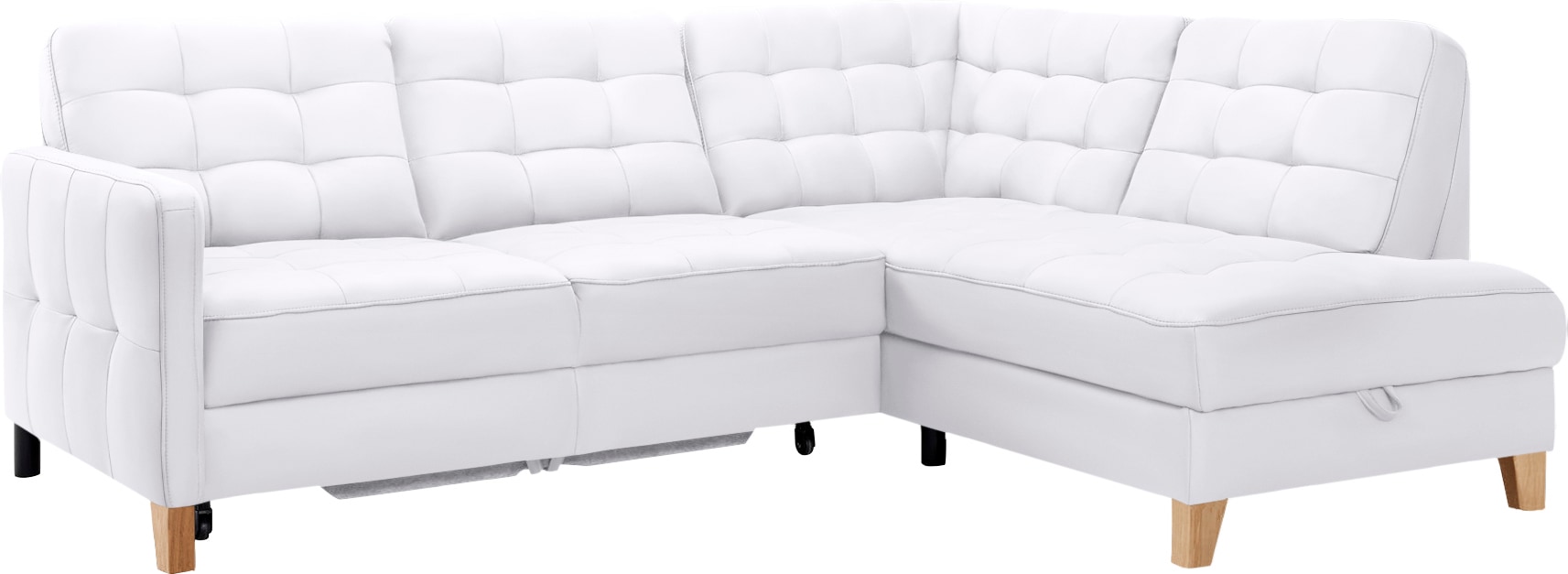 exxpo - sofa fashion Ecksofa »Elio, kompakt und komfortabel, bequem, zeitloses Design, L-Form«, wahlweise mit Bettfunktion und Bettkasten exxpo - sofa fashion Ecksofa »Elio, kompakt und komfortabel, bequem, zeitloses Design, L-Form«, wahlweise mit Bettfunktion und Bettkasten von exxpo - sofa fashion