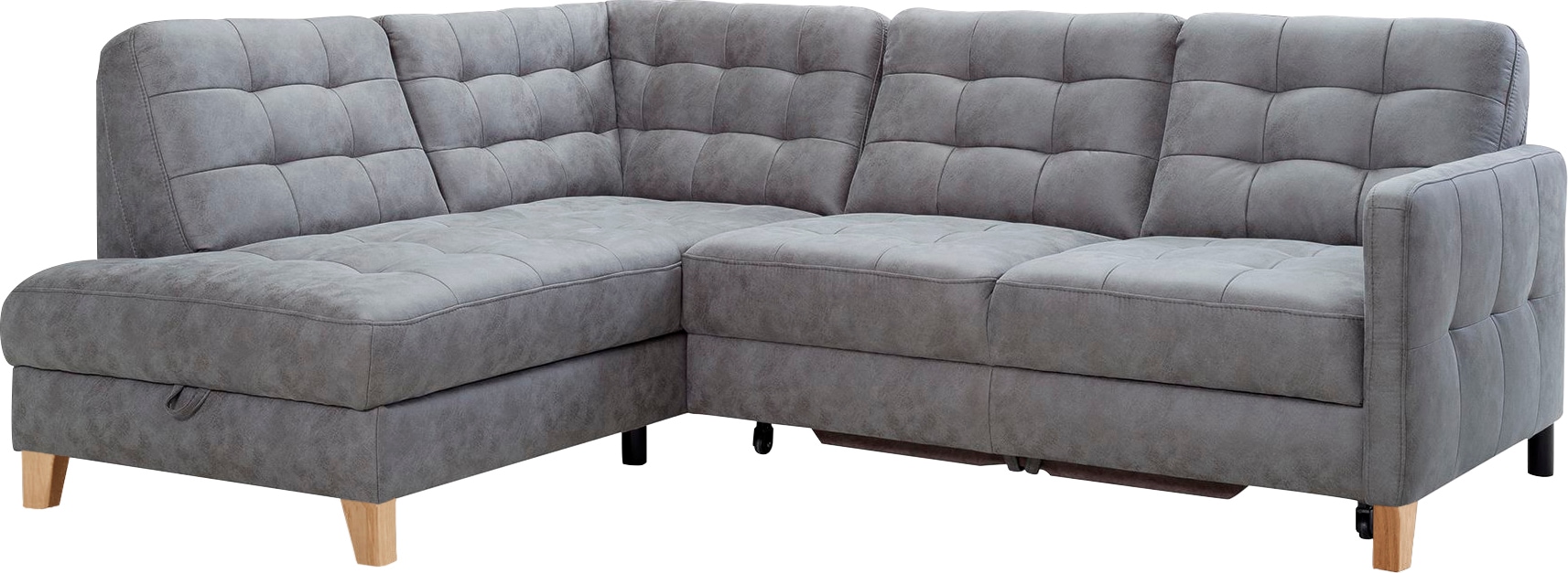 exxpo - sofa fashion Ecksofa »Elio, kompakt und komfortabel, bequem, zeitloses Design, L-Form«, wahlweise mit Bettfunktion und Bettkasten exxpo - sofa fashion Ecksofa »Elio, kompakt und komfortabel, bequem, zeitloses Design, L-Form«, wahlweise mit Bettfunktion und Bettkasten von exxpo - sofa fashion