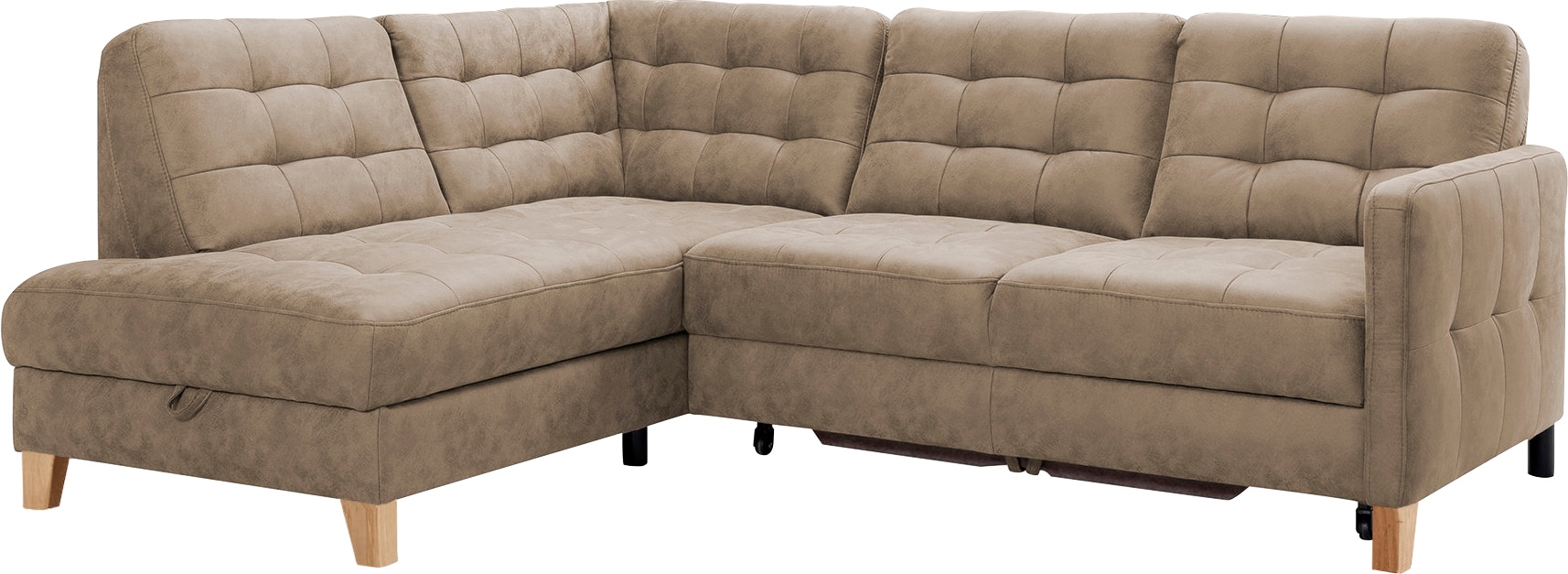 exxpo - sofa fashion Ecksofa »Elio, kompakt und komfortabel, bequem, zeitloses Design, L-Form«, wahlweise mit Bettfunktion und Bettkasten exxpo - sofa fashion Ecksofa »Elio, kompakt und komfortabel, bequem, zeitloses Design, L-Form«, wahlweise mit Bettfunktion und Bettkasten von exxpo - sofa fashion