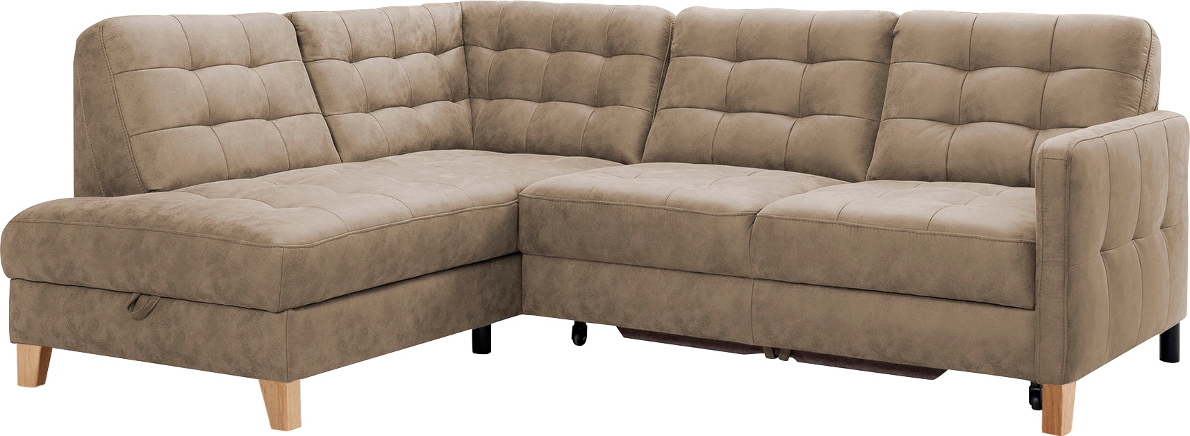 exxpo - sofa fashion Ecksofa »Elio, kompakt und komfortabel, bequem, zeitloses Design, L-Form«, wahlweise mit Bettfunktion und Bettkasten exxpo - sofa fashion Ecksofa »Elio, kompakt und komfortabel, bequem, zeitloses Design, L-Form«, wahlweise mit Bettfunktion und Bettkasten von exxpo - sofa fashion