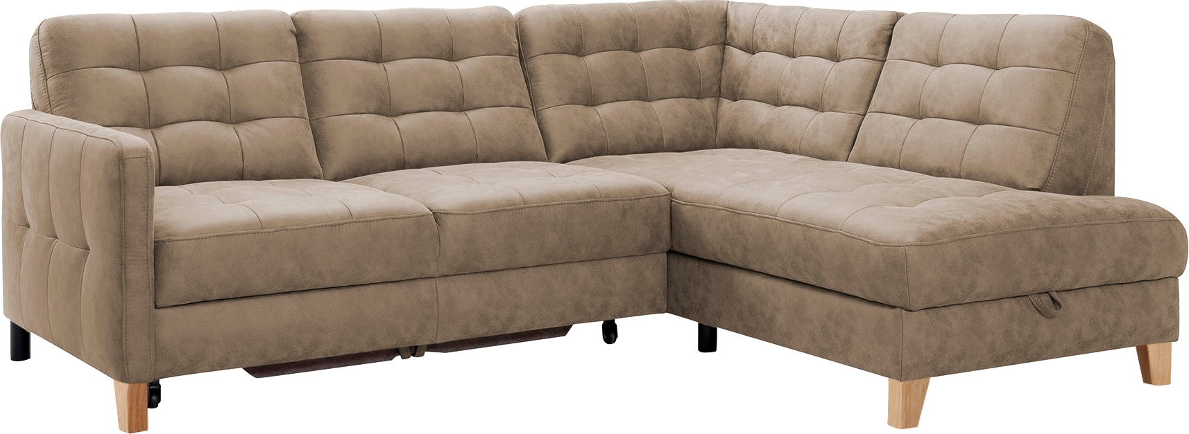 exxpo - sofa fashion Ecksofa »Elio, kompakt und komfortabel, bequem, zeitloses Design, L-Form«, wahlweise mit Bettfunktion und Bettkasten exxpo - sofa fashion Ecksofa »Elio, kompakt und komfortabel, bequem, zeitloses Design, L-Form«, wahlweise mit Bettfunktion und Bettkasten von exxpo - sofa fashion