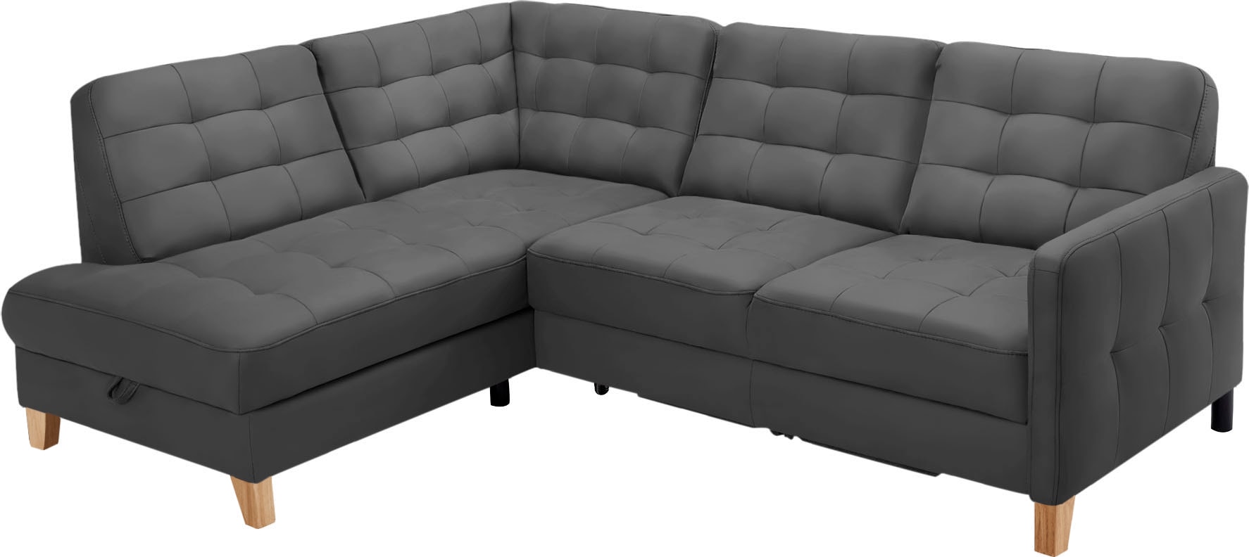 exxpo - sofa fashion Ecksofa »Elio, kompakt und komfortabel, bequem, zeitloses Design, L-Form«, wahlweise mit Bettfunktion und Bettkasten exxpo - sofa fashion Ecksofa »Elio, kompakt und komfortabel, bequem, zeitloses Design, L-Form«, wahlweise mit Bettfunktion und Bettkasten von exxpo - sofa fashion