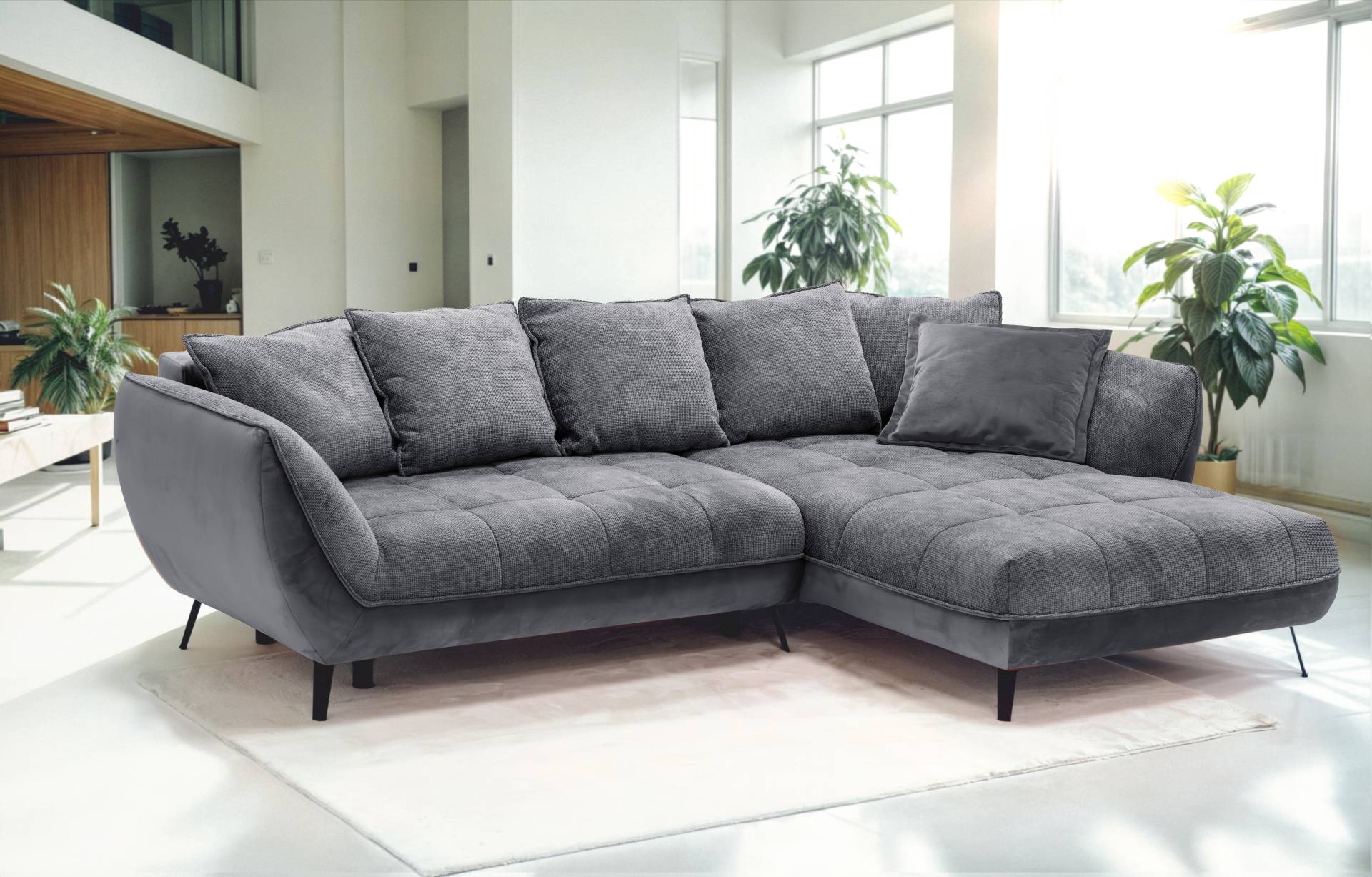 exxpo - sofa fashion Ecksofa »Midway mit einfacher Easy-Lift-Bettfunktion, bequem und modern«, inkl. Bettfunktion und praktischem Bettkasten, L-Form exxpo - sofa fashion Ecksofa »Midway mit einfacher Easy-Lift-Bettfunktion, bequem und modern«, inkl. Bettfunktion und praktischem Bettkasten, L-Form von exxpo - sofa fashion