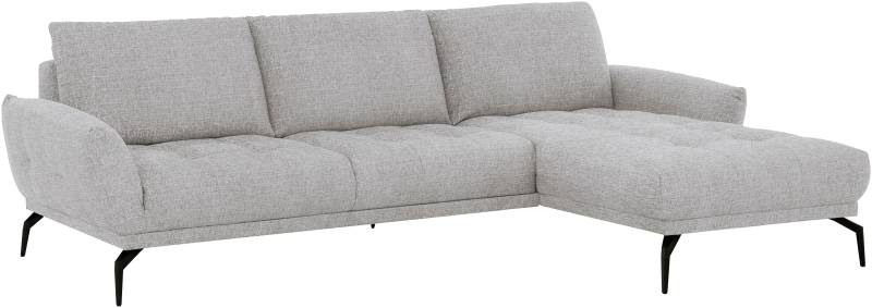 exxpo - sofa fashion Ecksofa »NICEA erstklassiger Sitzkomfort, OTTOs Choice, L-Form, bodenfrei«, In hochwertiger Verarbeitung und ergonomische Sitzposition von exxpo - sofa fashion