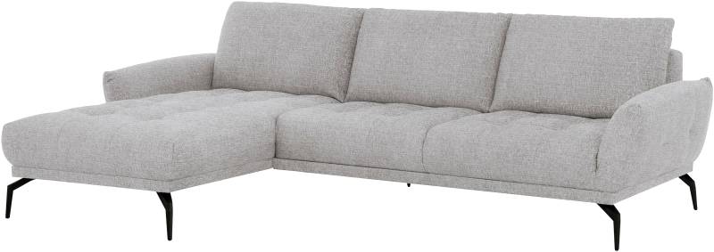 exxpo - sofa fashion Ecksofa »NICEA erstklassiger Sitzkomfort, OTTOs Choice, L-Form, bodenfrei«, In hochwertiger Verarbeitung und ergonomische Sitzposition von exxpo - sofa fashion
