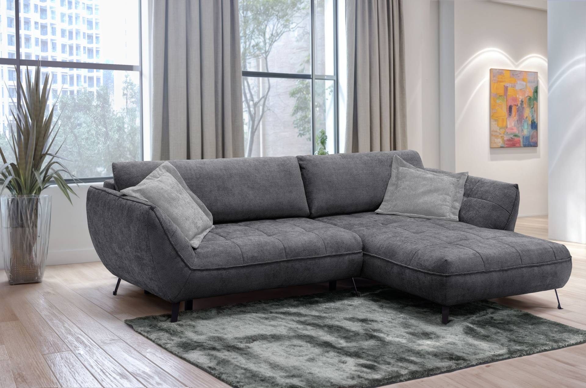 exxpo - sofa fashion Ecksofa »Samoa, bequem und modern, mit Easy-Lift-Bettfunktion, L-Form«, Ecksofa Samoa, inkl. Bettfunktion, Bettkasten und Rückenkissen exxpo - sofa fashion Ecksofa »Samoa, bequem und modern, mit Easy-Lift-Bettfunktion, L-Form«, Ecksofa Samoa, inkl. Bettfunktion, Bettkasten und Rückenkissen von exxpo - sofa fashion