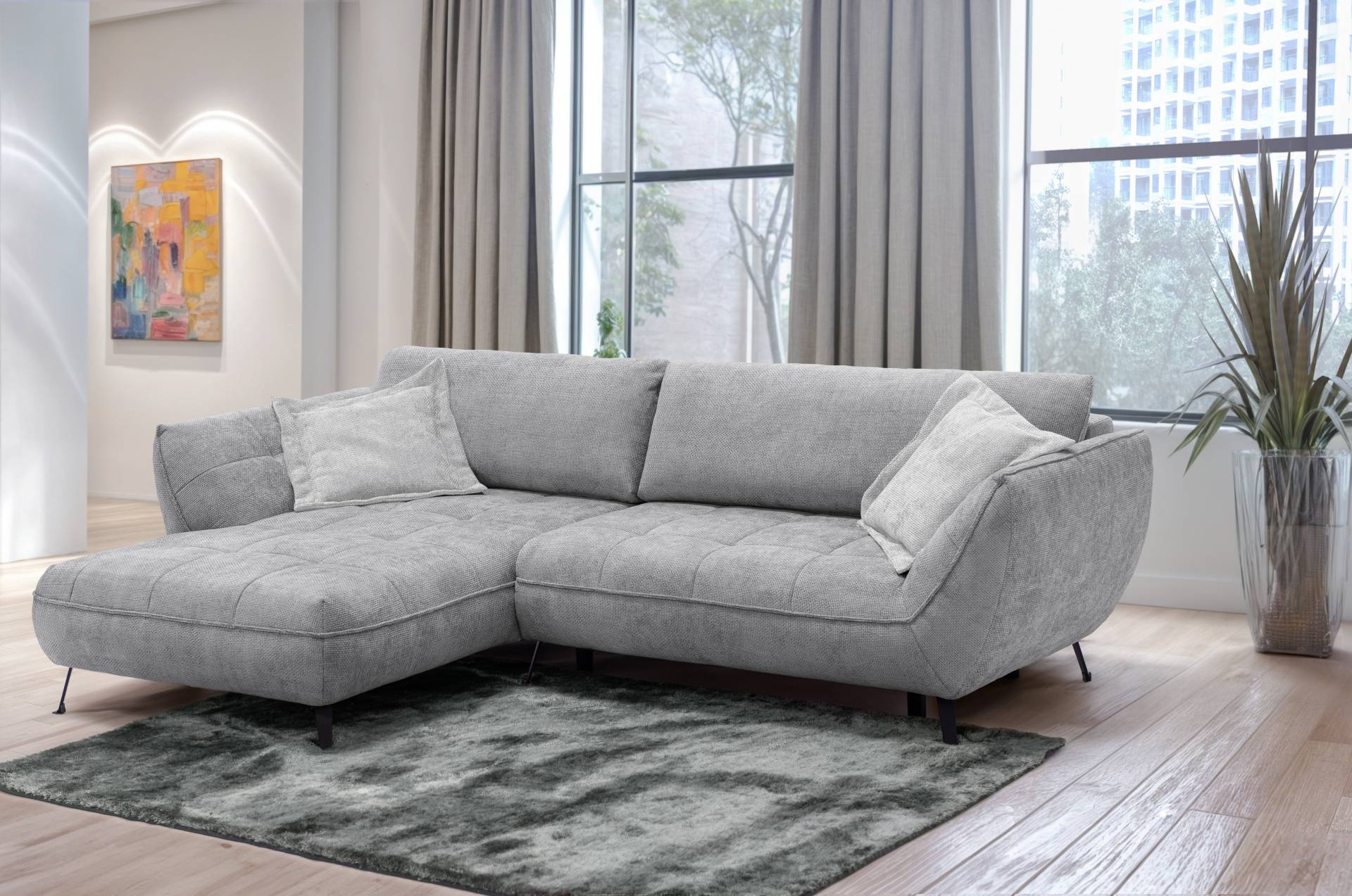 exxpo - sofa fashion Ecksofa »Samoa, bequem und modern, mit Easy-Lift-Bettfunktion, L-Form«, Ecksofa Samoa, inkl. Bettfunktion, Bettkasten und Rückenkissen exxpo - sofa fashion Ecksofa »Samoa, bequem und modern, mit Easy-Lift-Bettfunktion, L-Form«, Ecksofa Samoa, inkl. Bettfunktion, Bettkasten und Rückenkissen von exxpo - sofa fashion