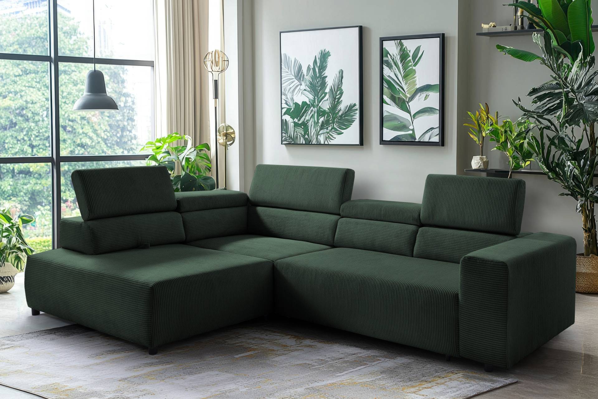 exxpo - sofa fashion Ecksofa »VITTORIO«, inkl. Kopfteil- und Sitztiefenverstellung, wahlweise mit Bettfunktion exxpo - sofa fashion Ecksofa »VITTORIO«, inkl. Kopfteil- und Sitztiefenverstellung, wahlweise mit Bettfunktion von exxpo - sofa fashion