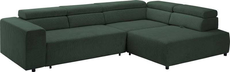 exxpo - sofa fashion Ecksofa »VITTORIO«, inkl. Kopfteil- und Sitztiefenverstellung, wahlweise mit Bettfunktion von exxpo - sofa fashion