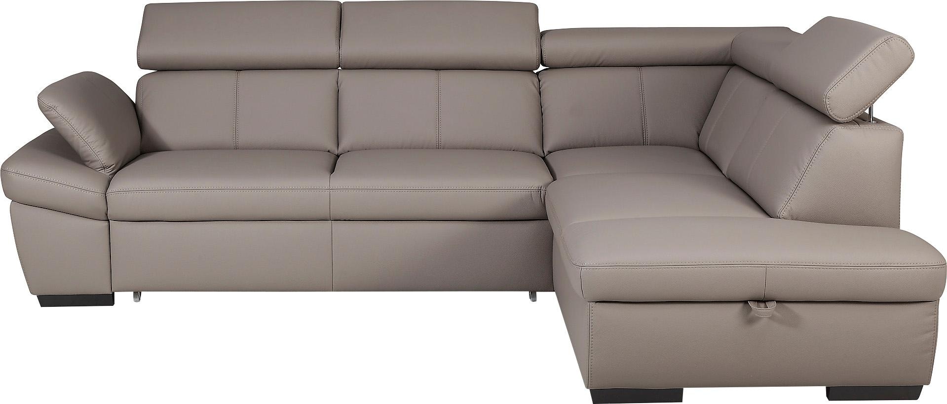 exxpo - sofa fashion Ecksofa »Salerno, klassisch modernes Funktionssofa, hoher Sitzkomfort, L-Form«, inkl. Kopf- und Armteilverstellung, wahlweise mit Bettfunktion exxpo - sofa fashion Ecksofa »Salerno, klassisch modernes Funktionssofa, hoher Sitzkomfort, L-Form«, inkl. Kopf- und Armteilverstellung, wahlweise mit Bettfunktion von exxpo - sofa fashion
