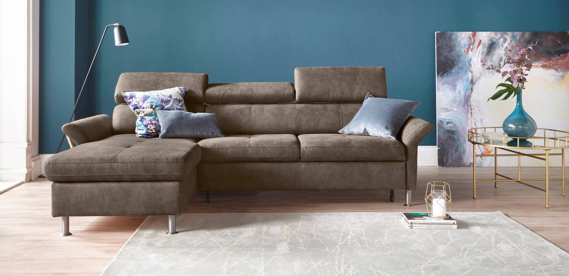 exxpo - sofa fashion Ecksofa »Maretto, bequem und komfortabel, L-Form«, inkl. Kopf- bzw. Rückenverstellung, wahlweise mit Bettfunktion exxpo - sofa fashion Ecksofa »Maretto, bequem und komfortabel, L-Form«, inkl. Kopf- bzw. Rückenverstellung, wahlweise mit Bettfunktion von exxpo - sofa fashion