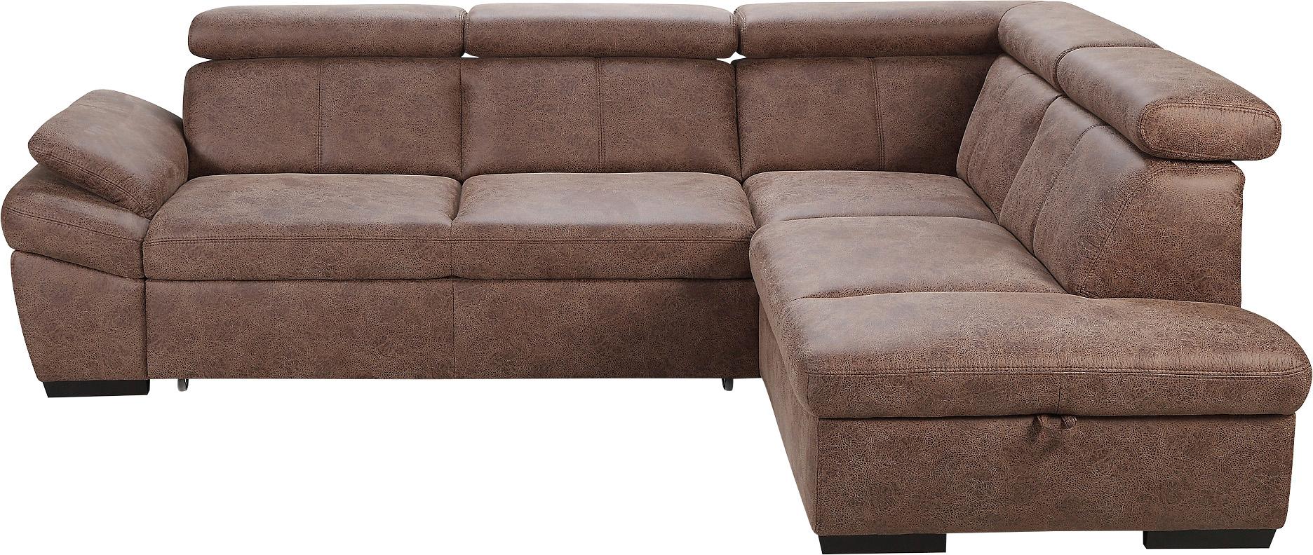 exxpo - sofa fashion Ecksofa »Salerno, klassisch modernes Funktionssofa, hoher Sitzkomfort, L-Form«, inkl. Kopf- und Armteilverstellung, wahlweise mit Bettfunktion exxpo - sofa fashion Ecksofa »Salerno, klassisch modernes Funktionssofa, hoher Sitzkomfort, L-Form«, inkl. Kopf- und Armteilverstellung, wahlweise mit Bettfunktion von exxpo - sofa fashion