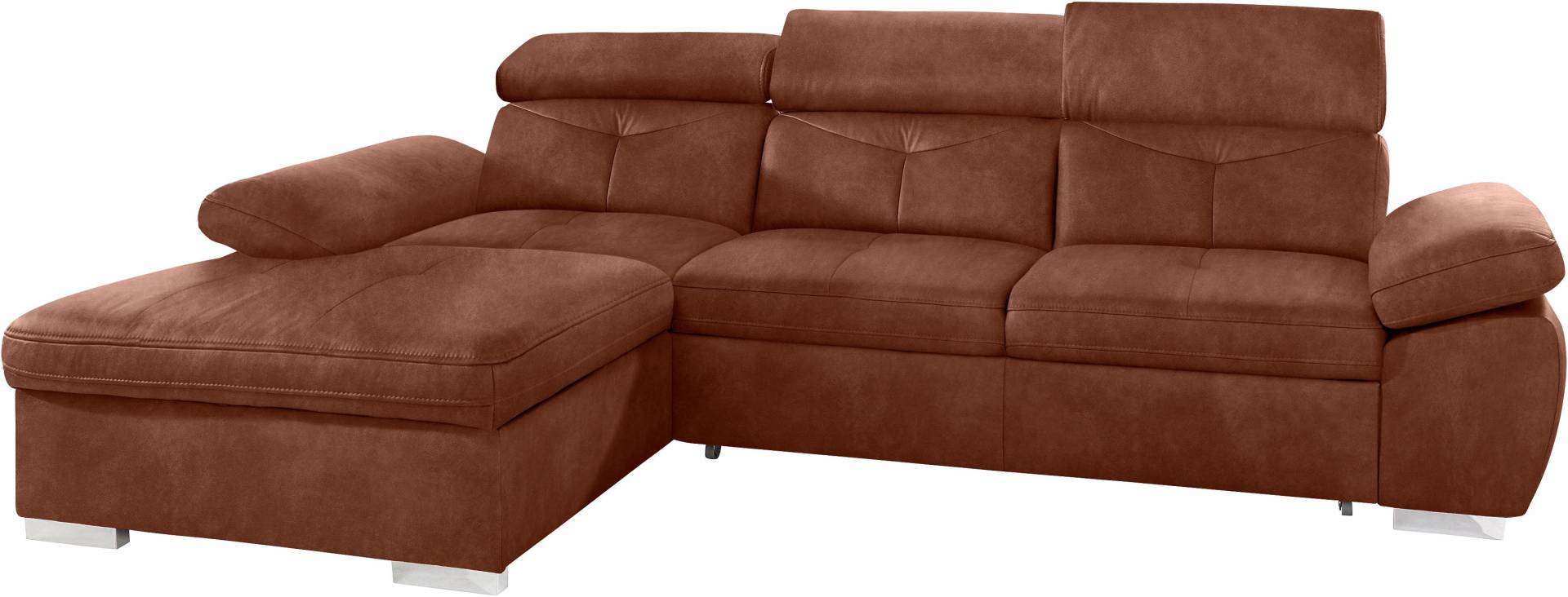 exxpo - sofa fashion Ecksofa »Spring, super bequem und komfortabel mit Armteil- und Kopfteilfunktion«, L-Form, wahlweise mit Bettfunktion und Bettkasten exxpo - sofa fashion Ecksofa »Spring, super bequem und komfortabel mit Armteil- und Kopfteilfunktion«, L-Form, wahlweise mit Bettfunktion und Bettkasten von exxpo - sofa fashion